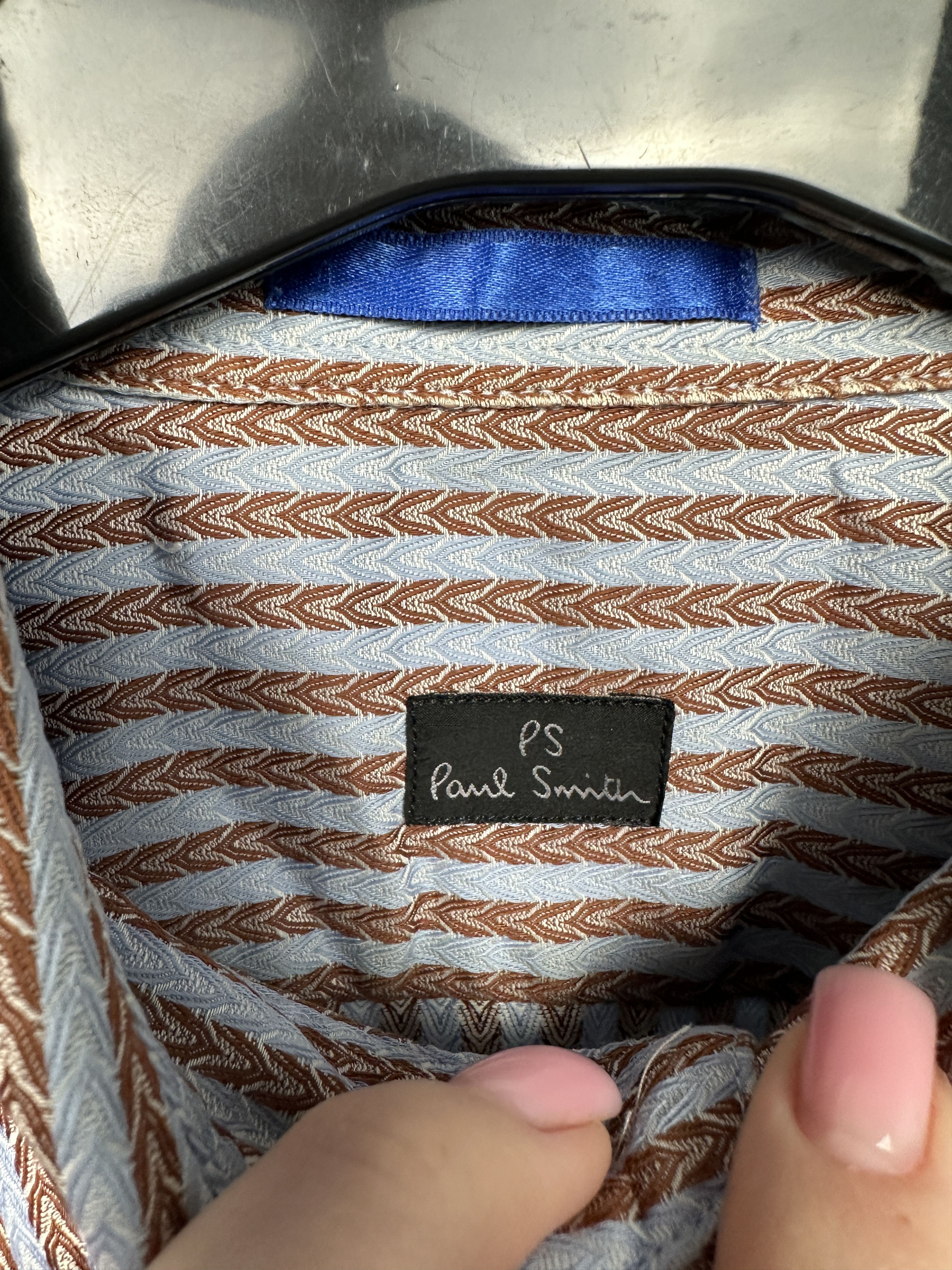 Paul Smith Paul Smith London Mens Long Sleeve Striped Shirt Size US M / EU 48-50 / 2 - 3 Thumbnail