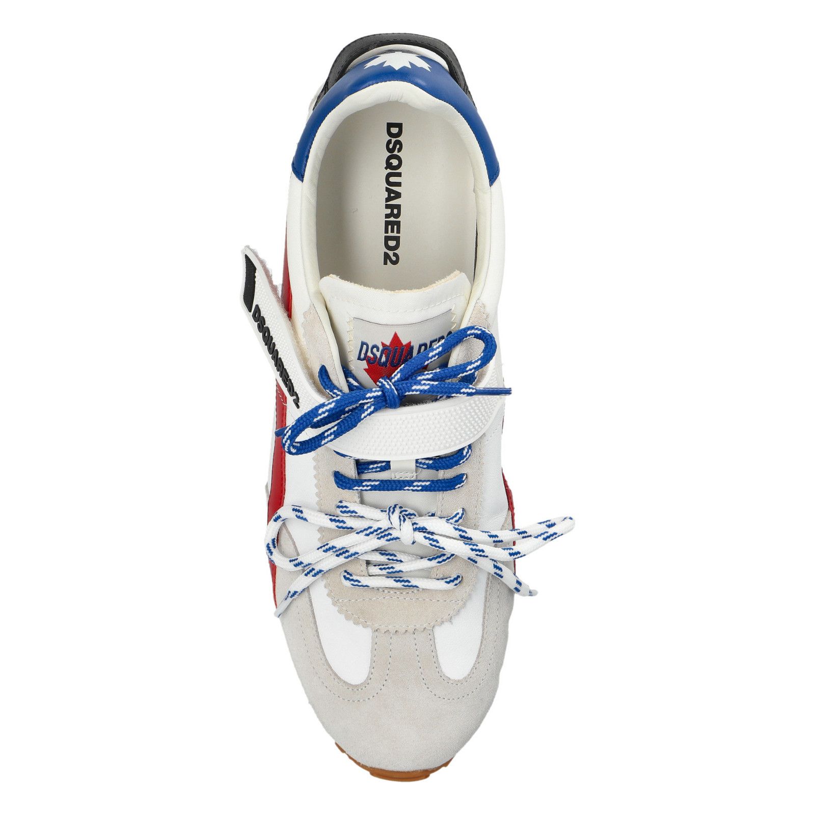 Dsquared2 DSQUARED2 DC-642 White Sneakers New And Authentic (Men's siz Size US 11 / EU 44 - 5 Thumbnail