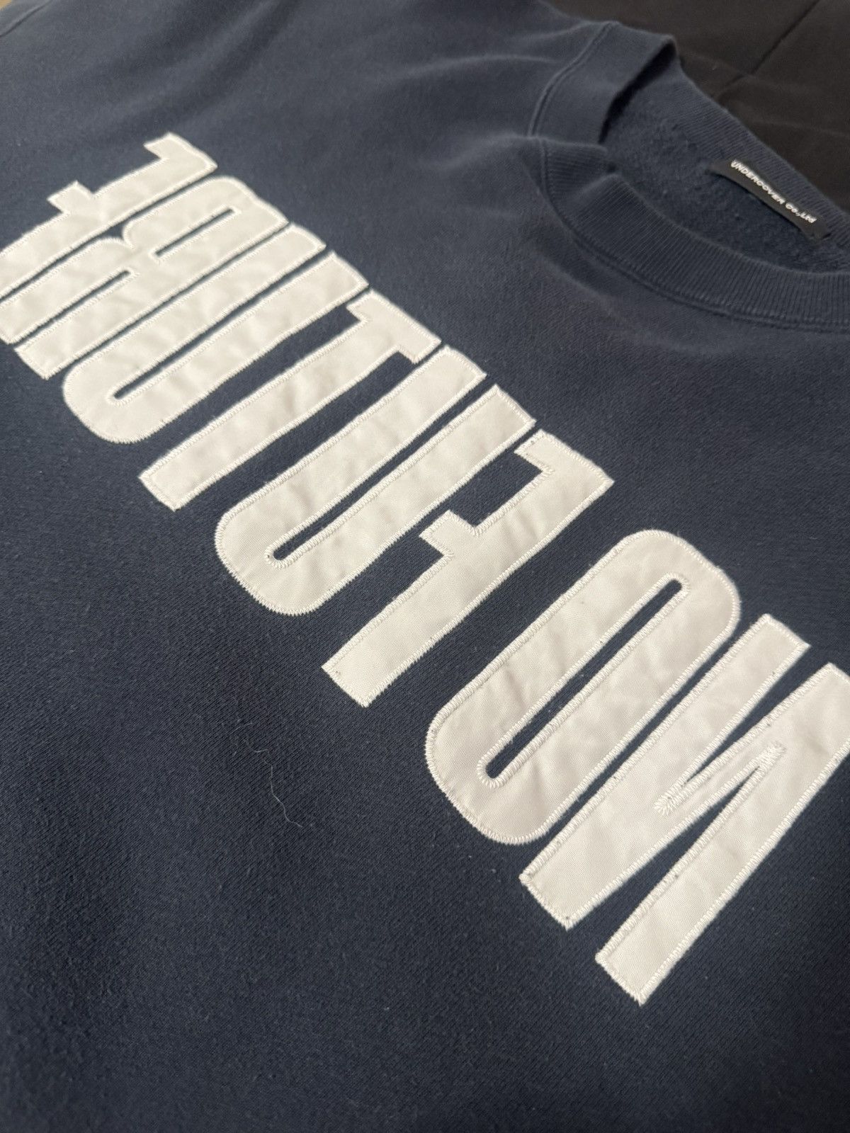 Japanese Brand × Jun Takahashi × Undercover undercover no future reverse sweater Size US XL / EU 56 / 4 - 3 Thumbnail