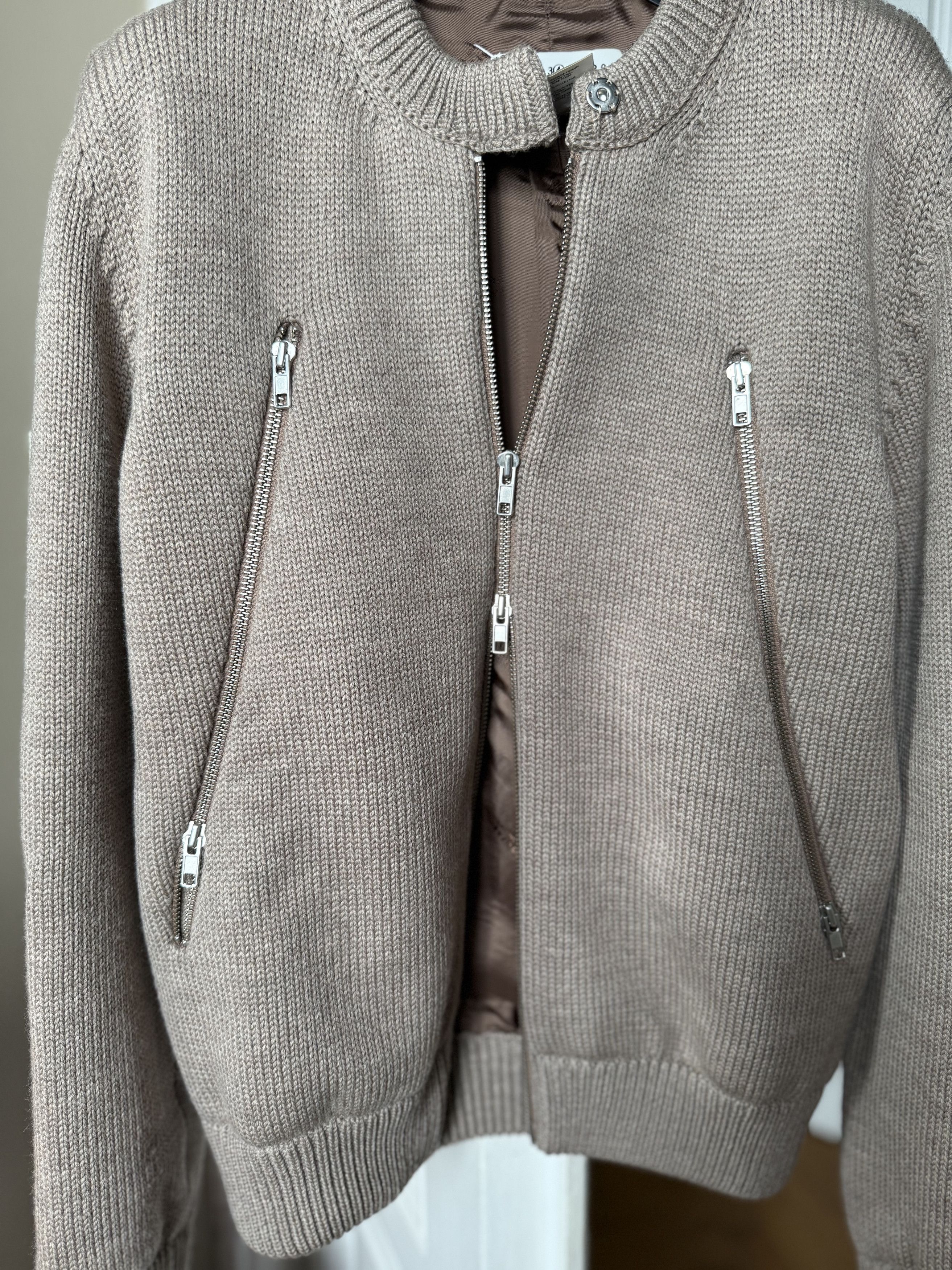 Maison Margiela Maison Margiela SIZE -L Zip Cardigan Size US L / EU 52-54 / 3 - 11 Thumbnail