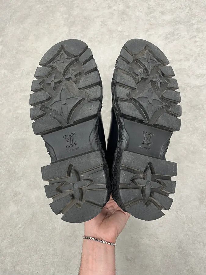 Louis Vuitton AW2022 Louis Vuitton Ornamented Sole Black Boots Size US 9 / EU 42 - 7 Thumbnail