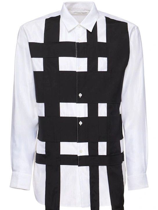 Comme des Garcons SHIRT o1lsvrm0425 Shirt in Black/White Size US S / EU 44-46 / 1 - 1 Thumbnail