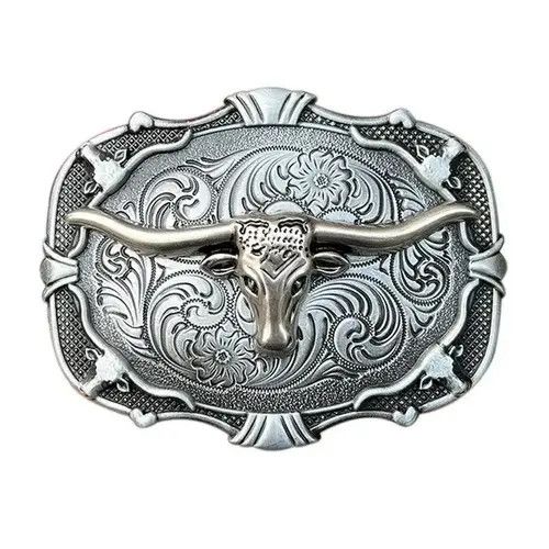 VIBE Rodeo Bull Head Belt Buckles for Men Size ONE SIZE - 4 Thumbnail