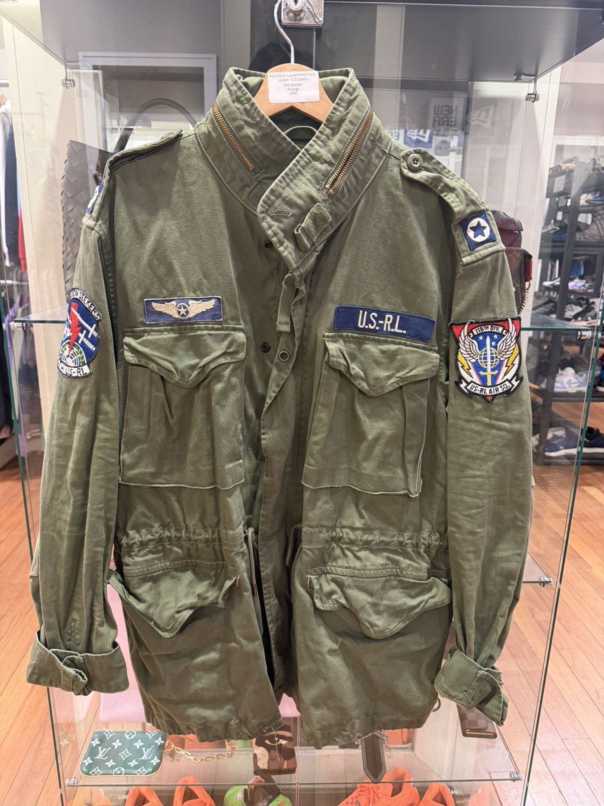 Polo Ralph Lauren Polo Ralph Lauren M-65 Field Jacket - U.S. Green Size US XL / EU 56 / 4 - 1 Thumbnail