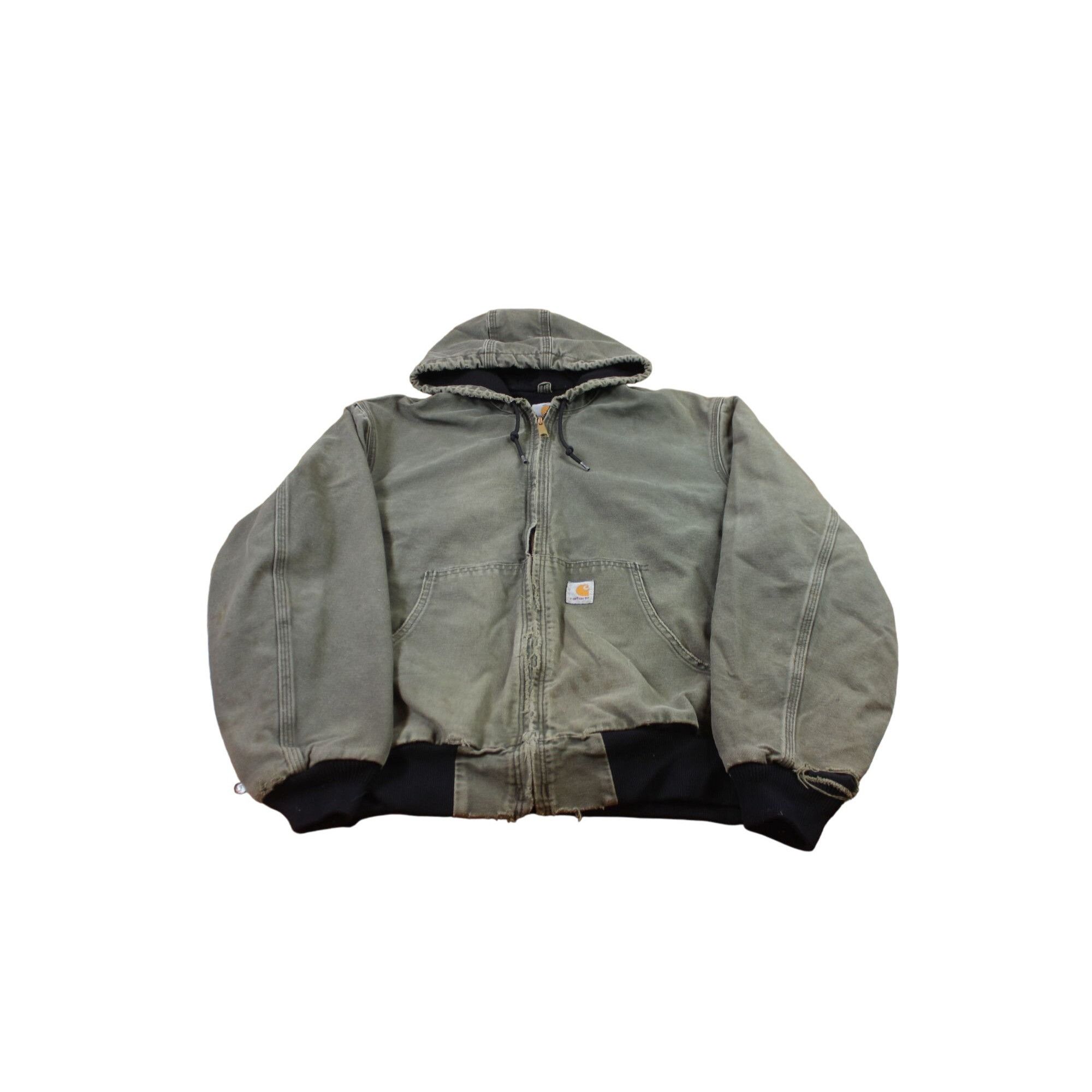 Carhartt Vintage 90's Carhartt J140 Workwear Jacket Green Large Men's