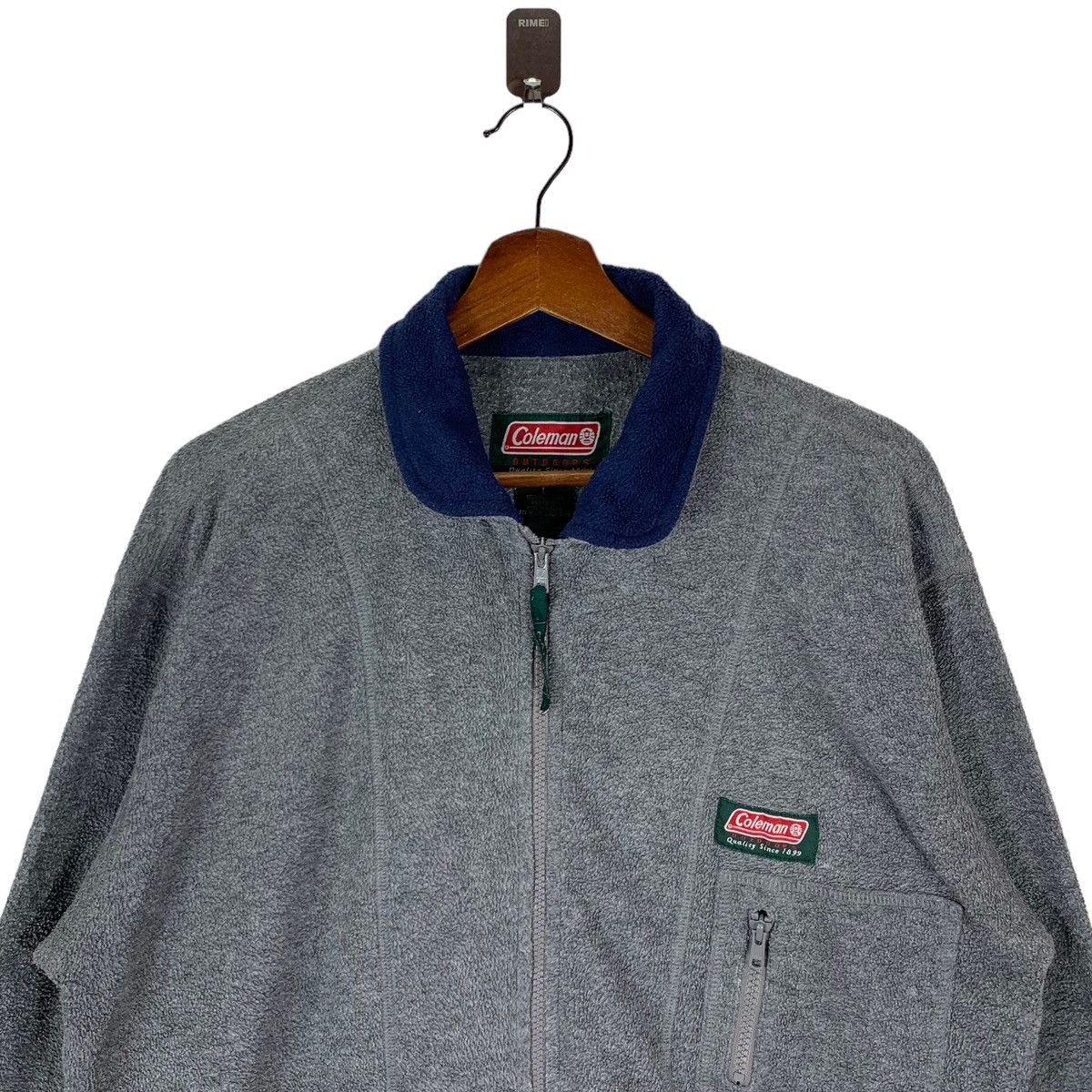 Coleman VINTAGE COLEMAN OUTDOOR HIKING FLEECE JACKET Size US M / EU 48-50 / 2 - 3 Thumbnail
