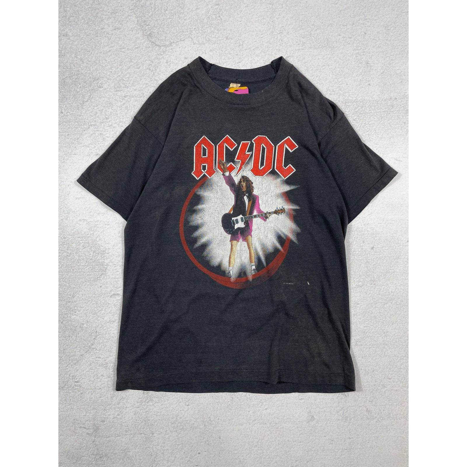 The Unbranded Brand Vintage 1988 AC/DC Blow Up Your Video T-Shirt - Men's Medium Size US M / EU 48-50 / 2 - 1 Thumbnail