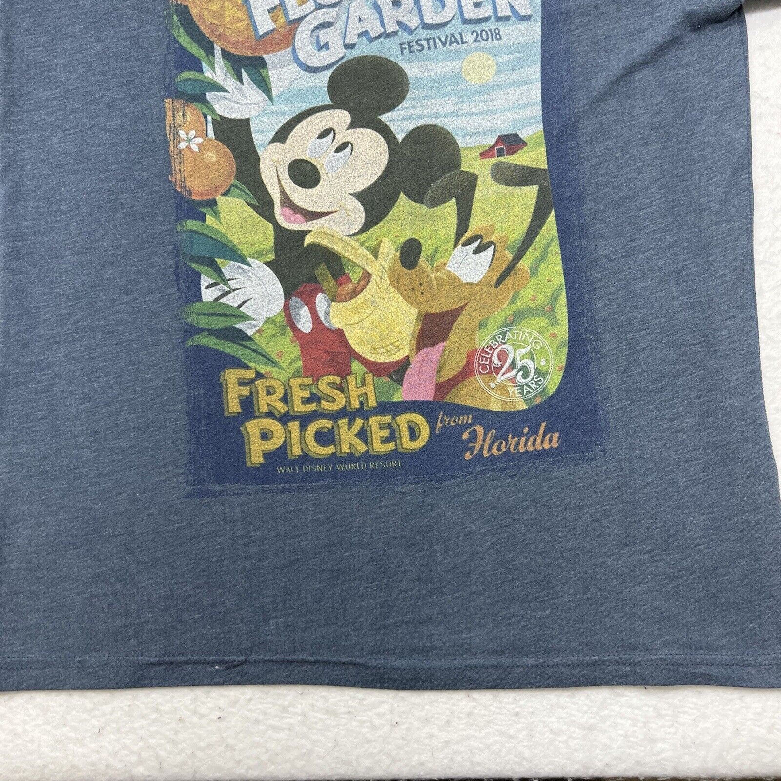 Disney Disney Parks Epcot Flower & Garden Festival 25 Years T Shirt Size US L / EU 52-54 / 3 - 7 Thumbnail