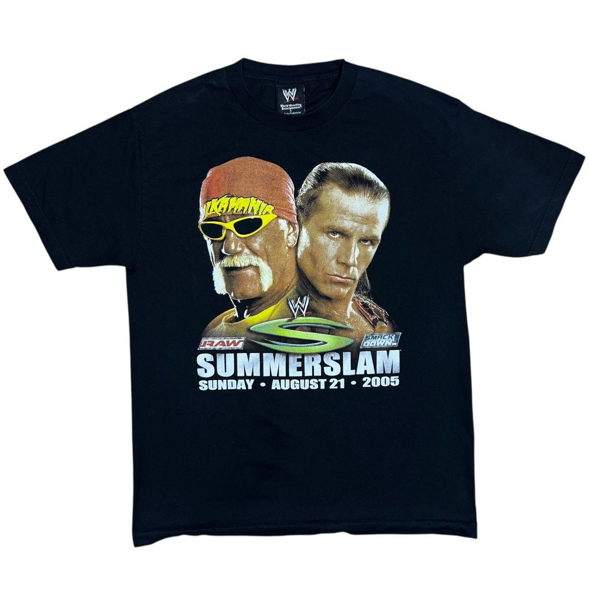 WWE 2005 SUMMER SLAM SHAWN MICHAELS VS HULK HOGAN Size US L / EU 52-54 / 3 - 1 Thumbnail
