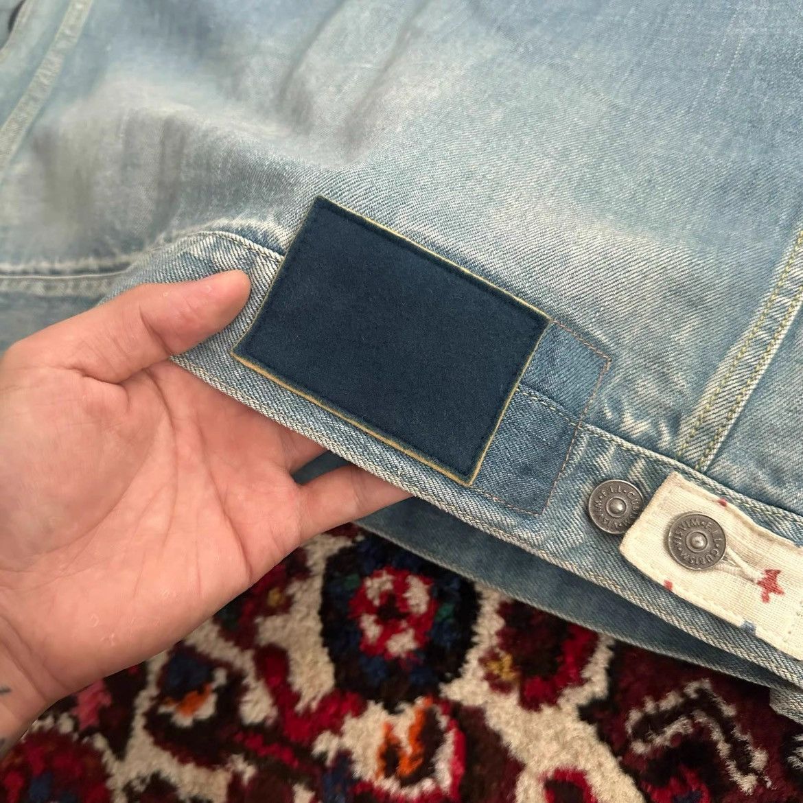 Visvim Visvim 13SS Patches Pocket 101 Denim Jacket Size US M / EU 48-50 / 2 - 6 Thumbnail