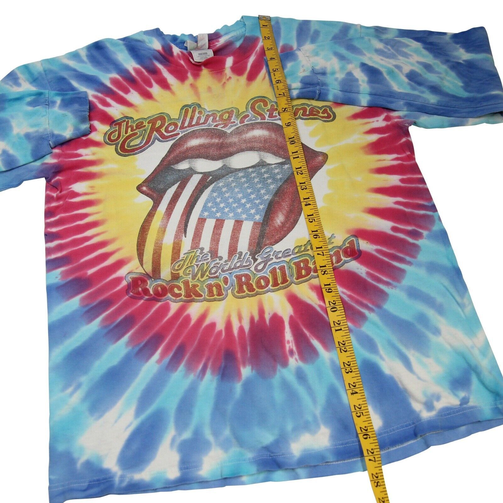 Fruit Of The Loom Vintage 1997/97 Rolling Stones "Bridges to Babylon" T Shirt Size US L / EU 52-54 / 3 - 3 Thumbnail