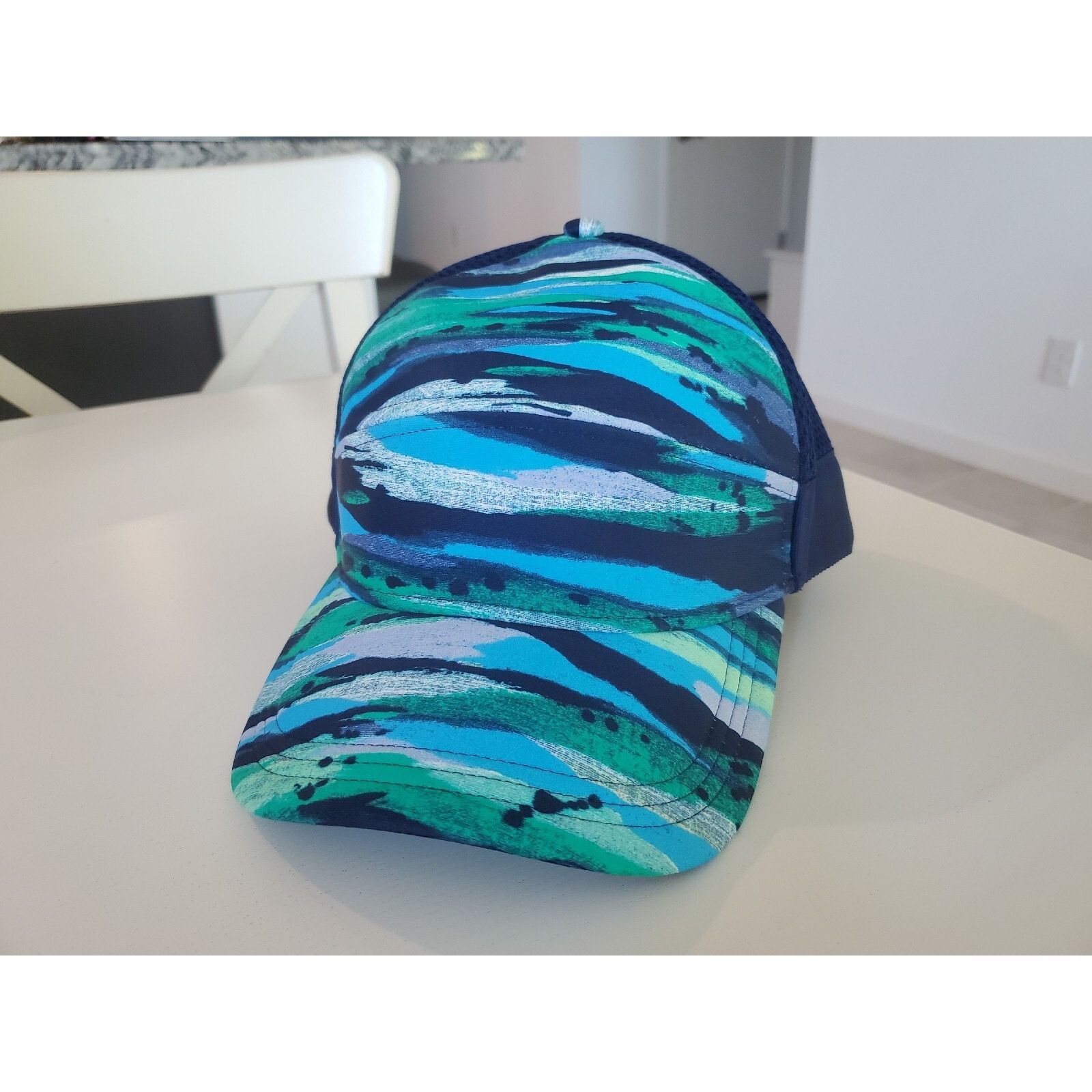 Lululemon Lululemon Dash And Splash Cap Hat Snapback Black Mesh Size ONE SIZE - 1 Thumbnail