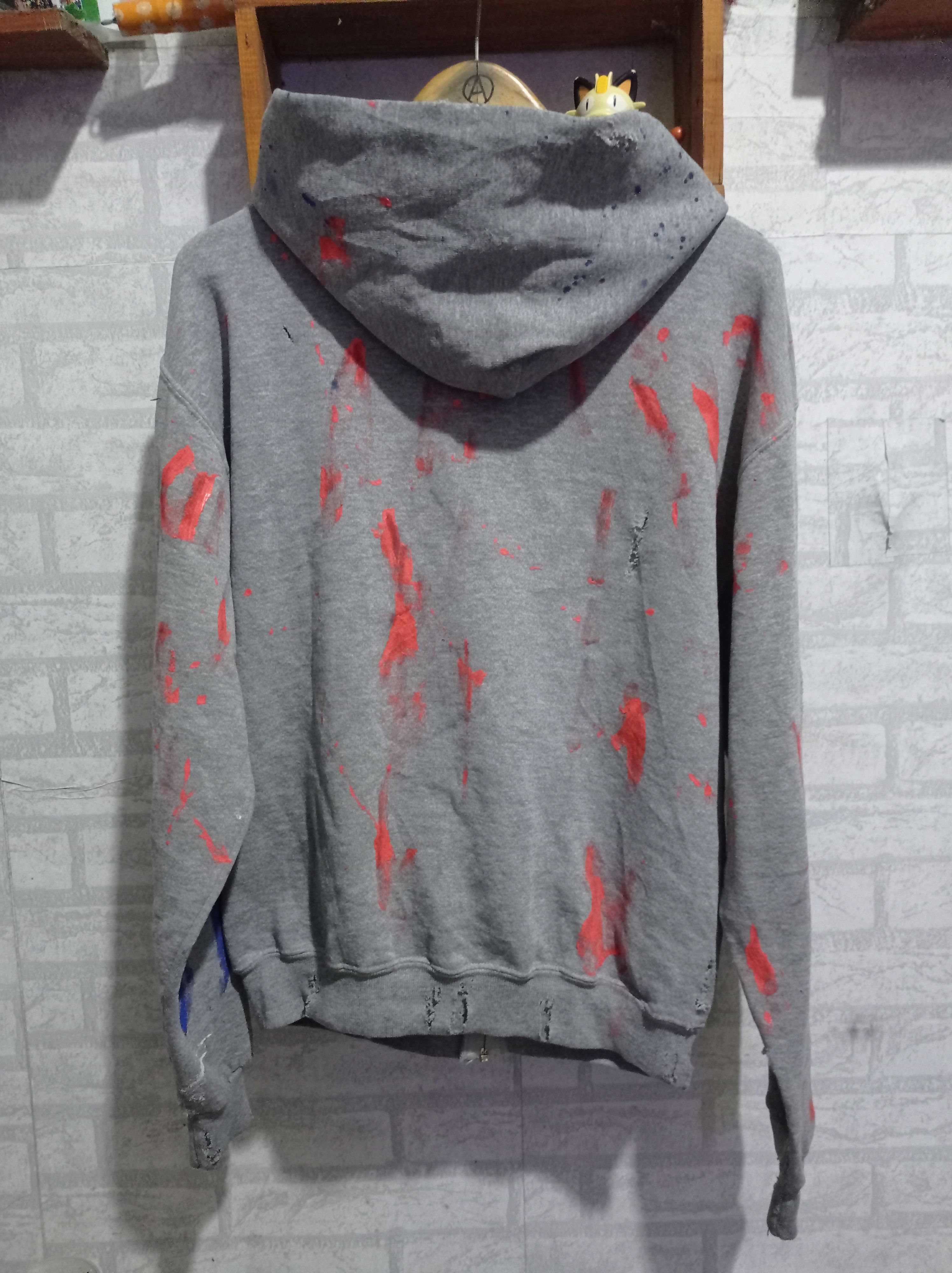 Russell Athletic Russell x Erashed Hoodie x Distrased Size US S / EU 44-46 / 1 - 4 Thumbnail