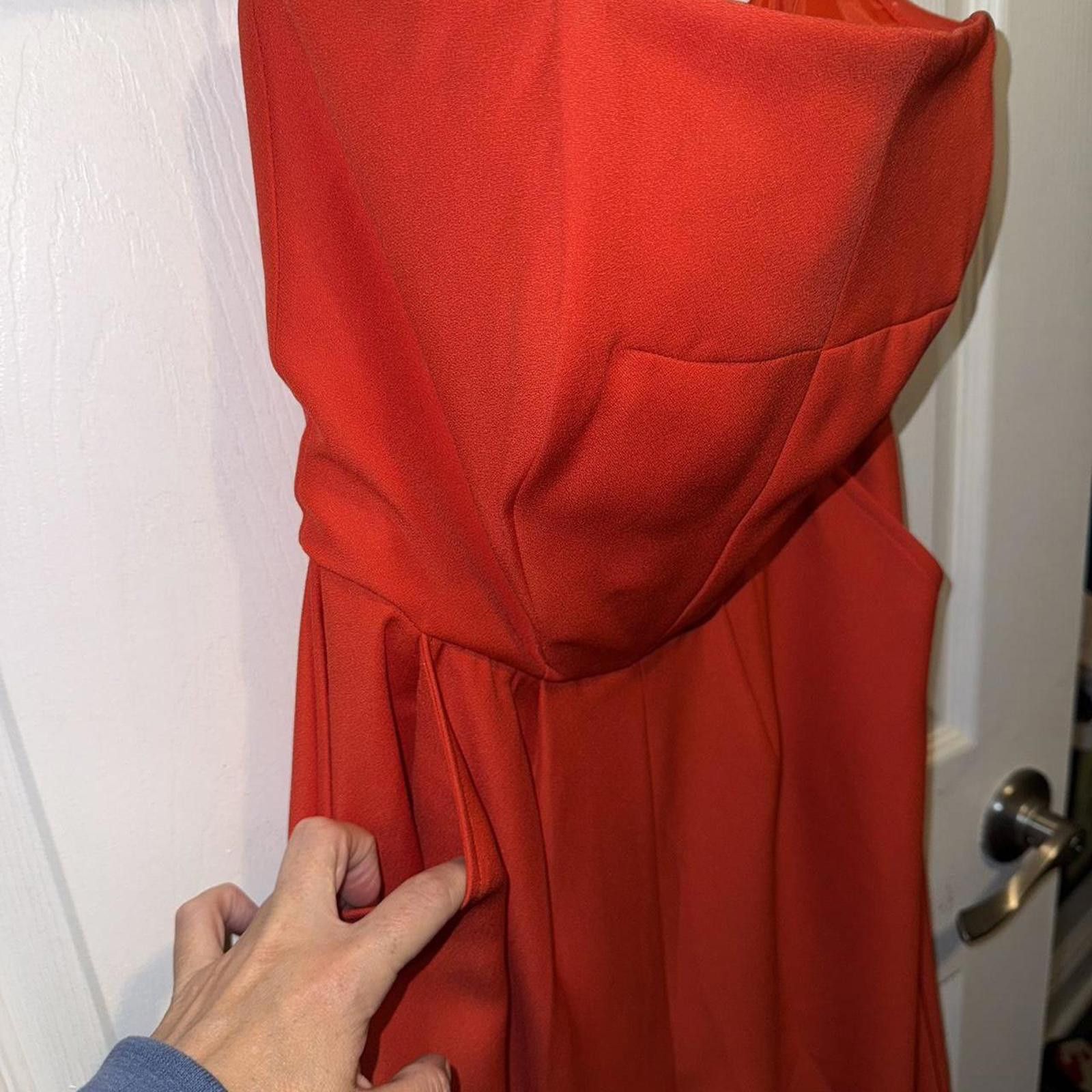 Designer BB Dakota Strapless Jumpsuit. Size 32" / US 10 / IT 46 - 3 Thumbnail