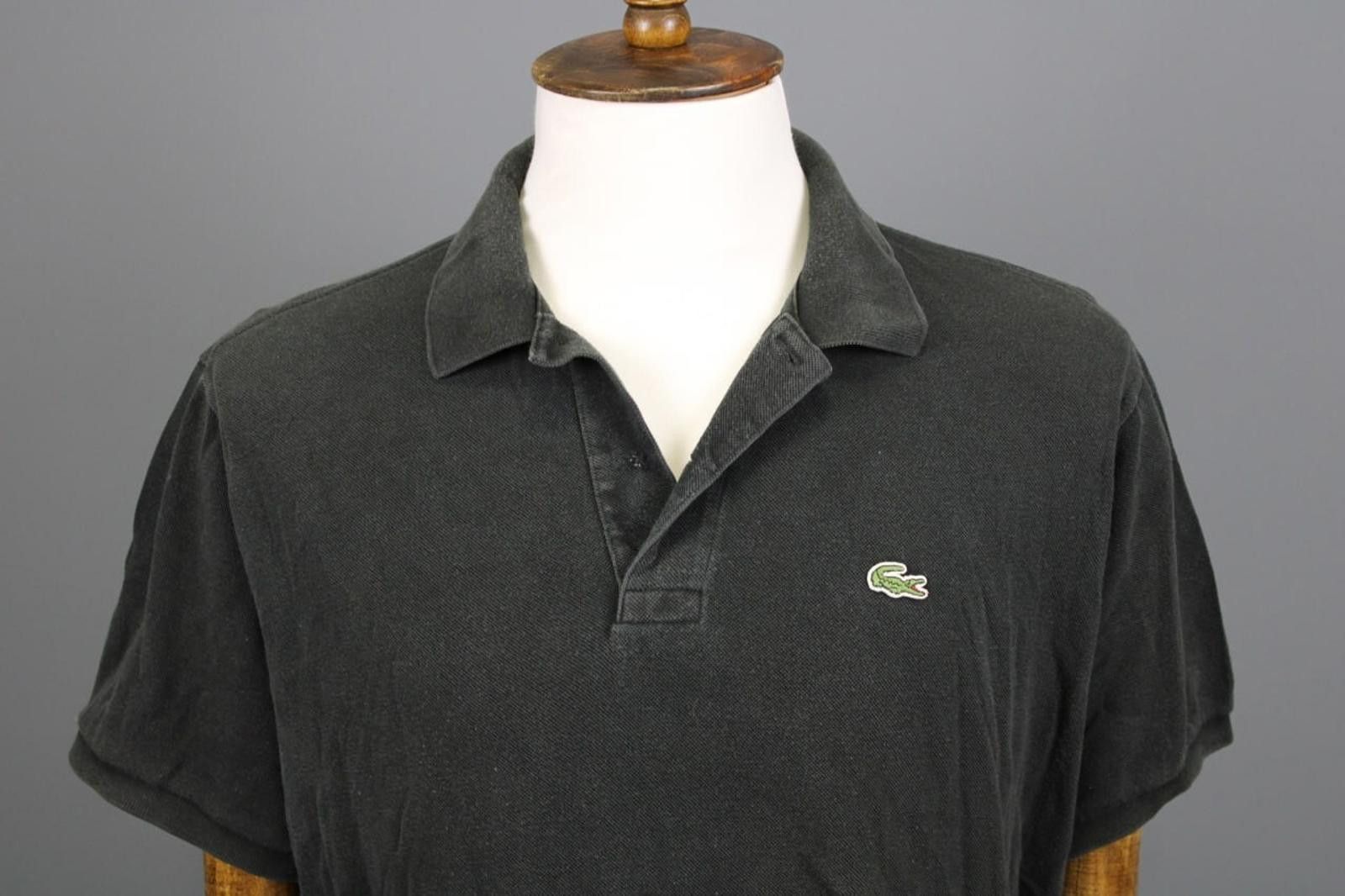 Lacoste Lacoste Black Summer Men Short Sleeve Polo Shirt Size 7 XXL Size US M / EU 48-50 / 2 - 2 Thumbnail