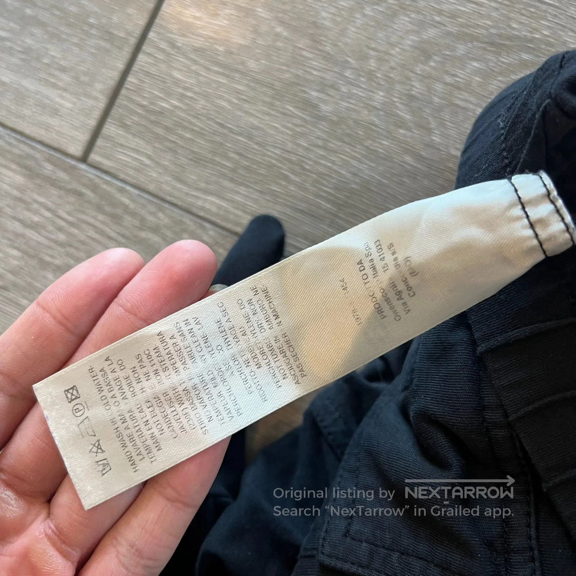 Rick Owens rick owens black low-crotch pants with drop-crotch. Size US 32 / EU 48 - 6 Thumbnail