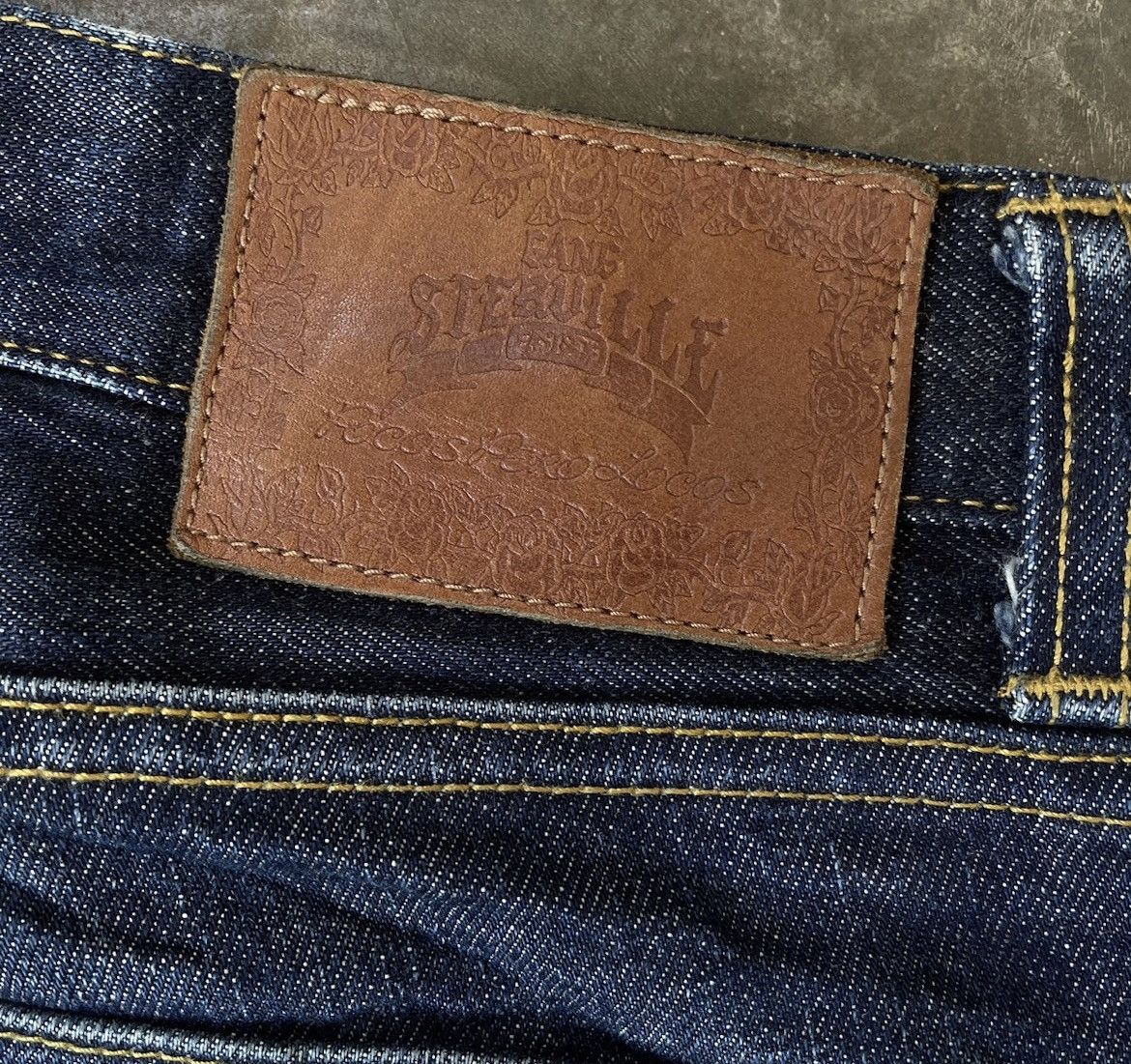 Japanese Brand Gangsterville denim jean Size US 31 - 4 Thumbnail