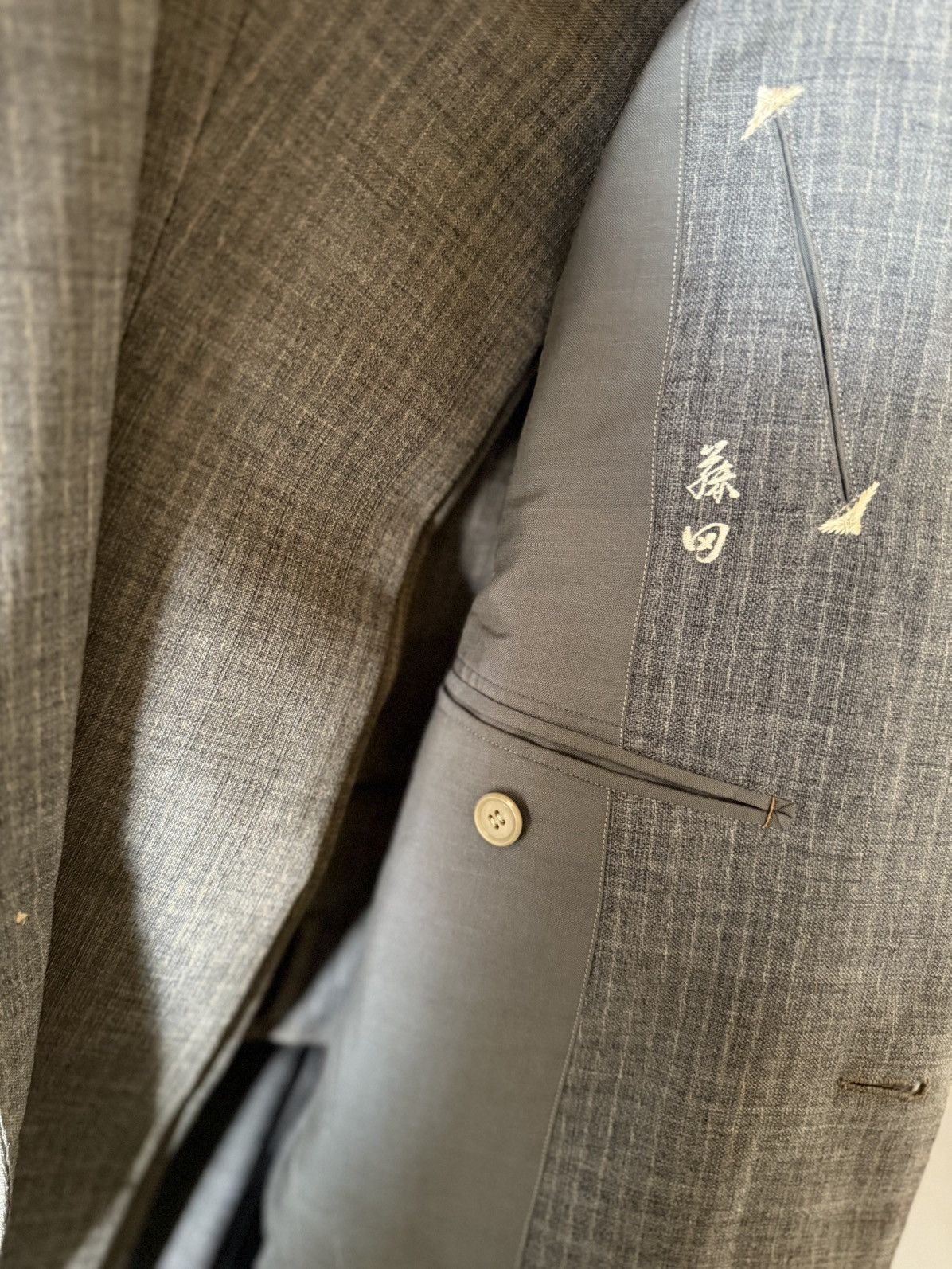 Other Spring&Summer Japanese NIKKE REFINETEX Wool Suit Size 36R - 12 Thumbnail