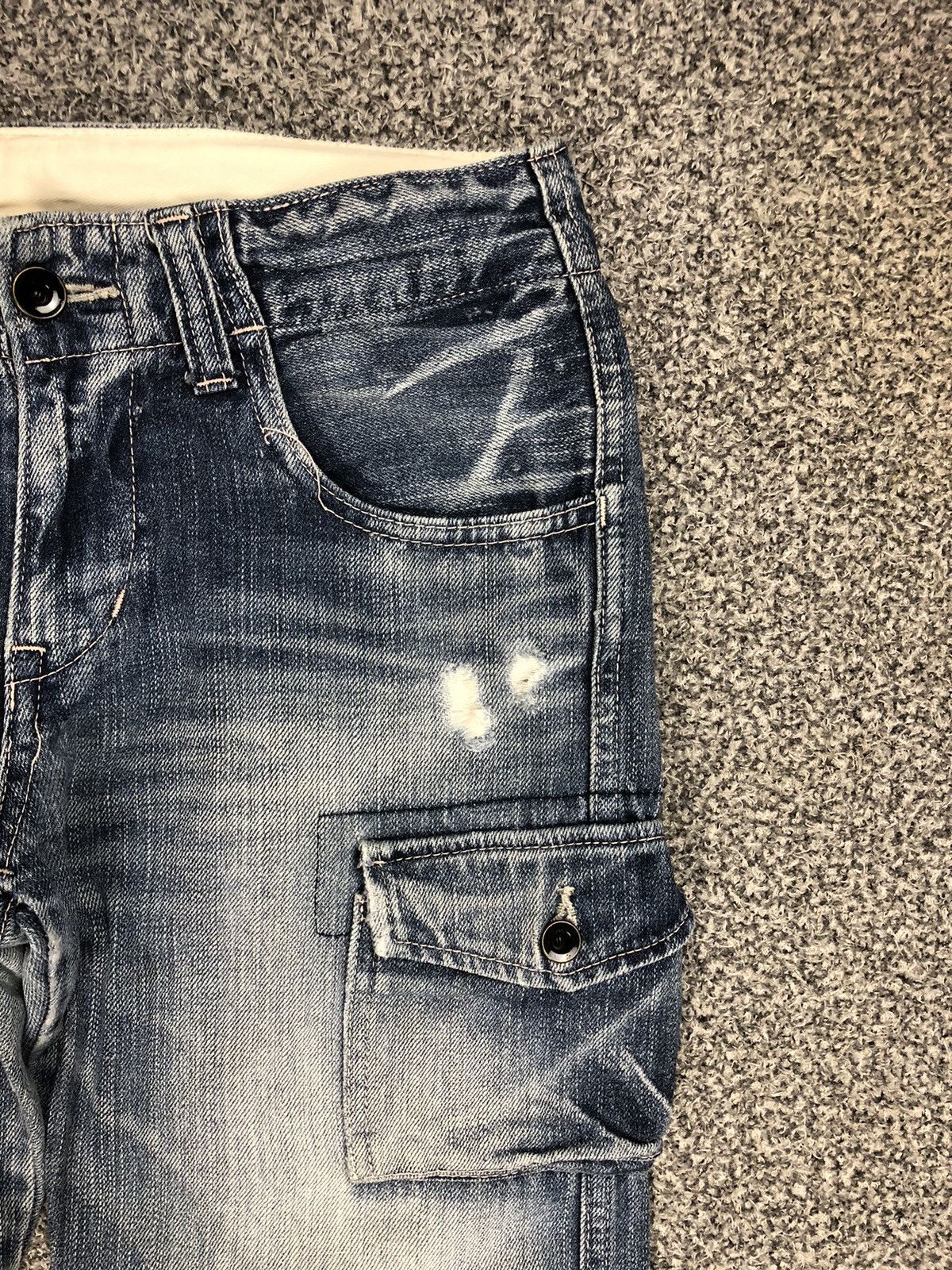 If Six Was Nine × Japanese Brand × Vintage Vintage Japanese Brand Johnbull Kojima Distressed Bushpants Size 29" - 5 Thumbnail
