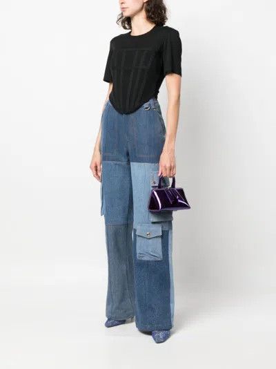 The Attico o1mle0525 Size: OS / Crossbody Bag in Purple Size ONE SIZE - 2 Thumbnail