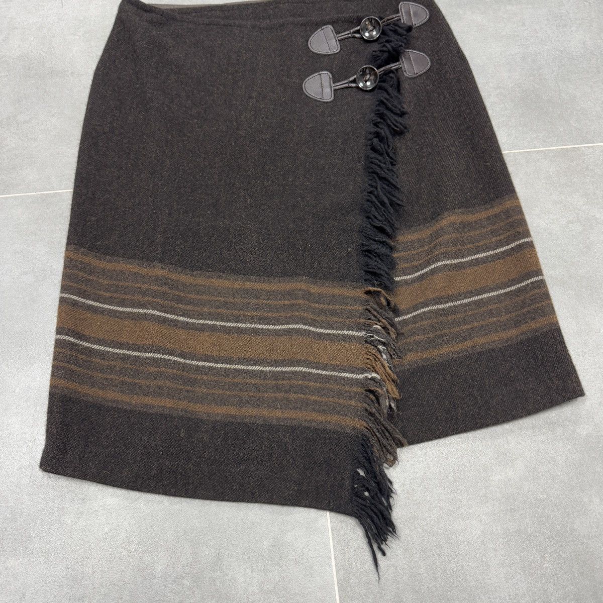 Weekend Max Mara Weekend Max Mara Women Wool Skirt Size US 8 Size 30" / US 8 / IT 44 - 3 Thumbnail
