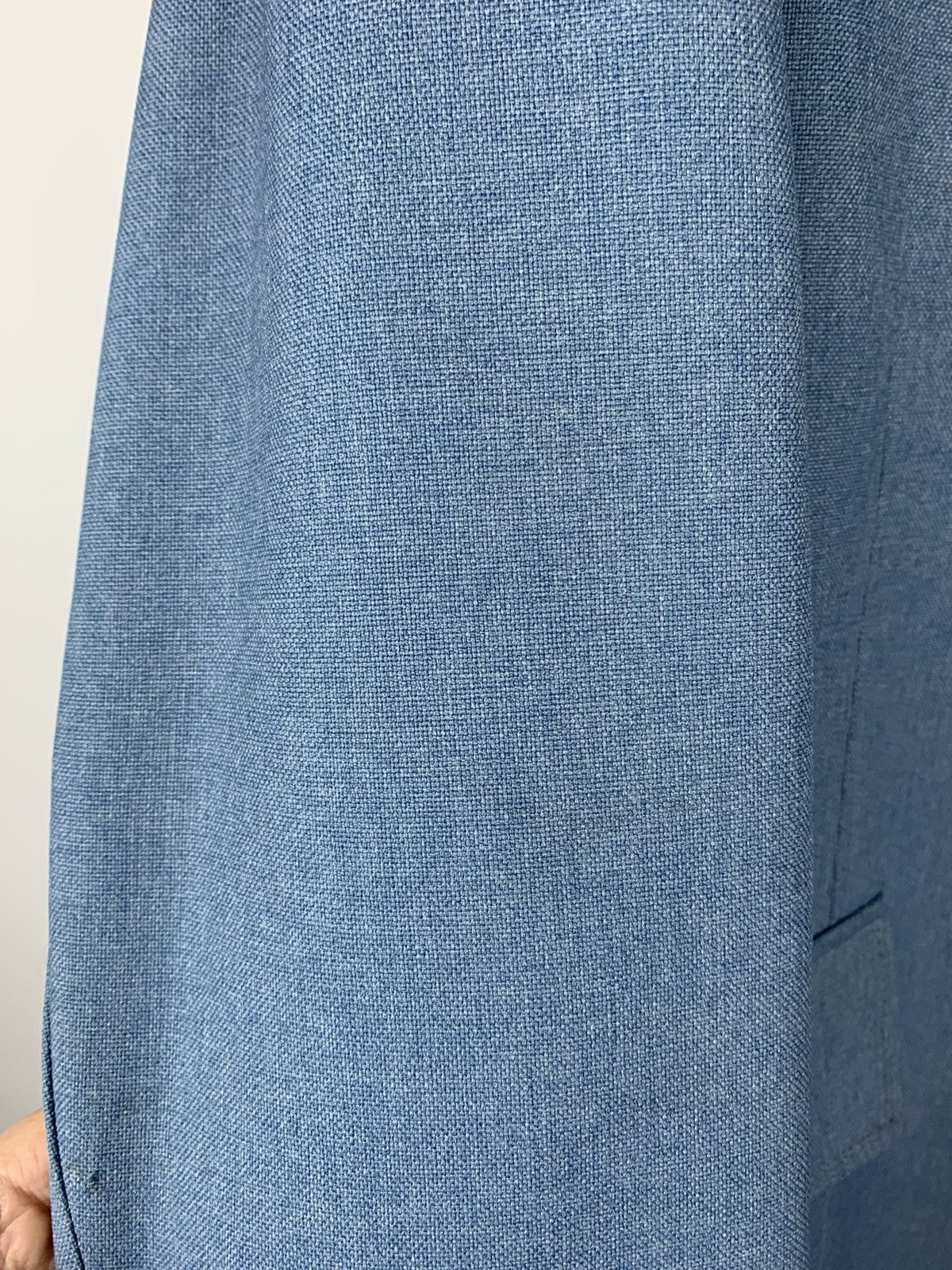 Levi's × Vintage Vintage Levis Panatela Blazer Casual Sport Blue 80’s Rare Size 42R - 12 Thumbnail