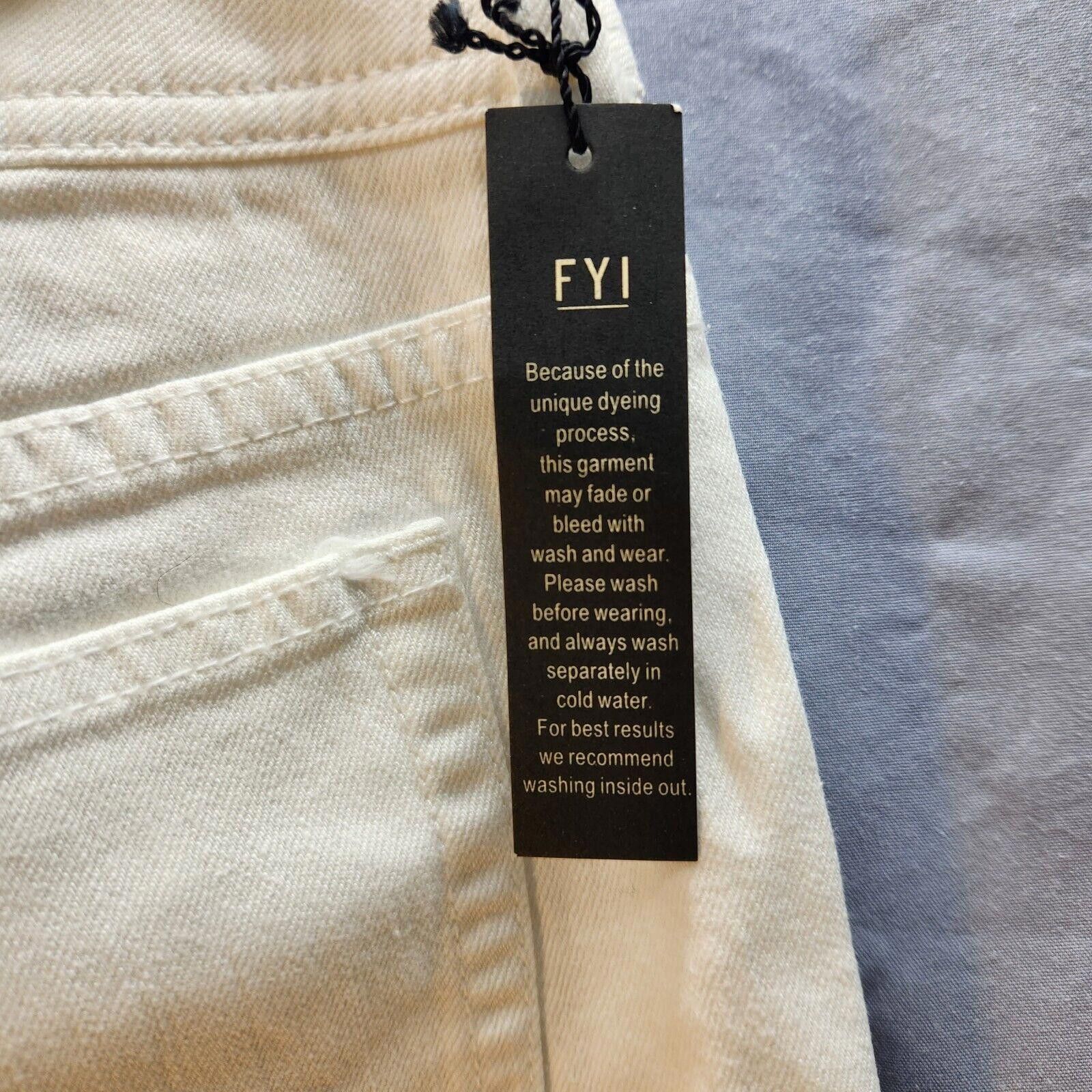 Designer New London Jean White Capri Jeans Size 14 Size 36" / US 14 / IT 50 - 7 Thumbnail