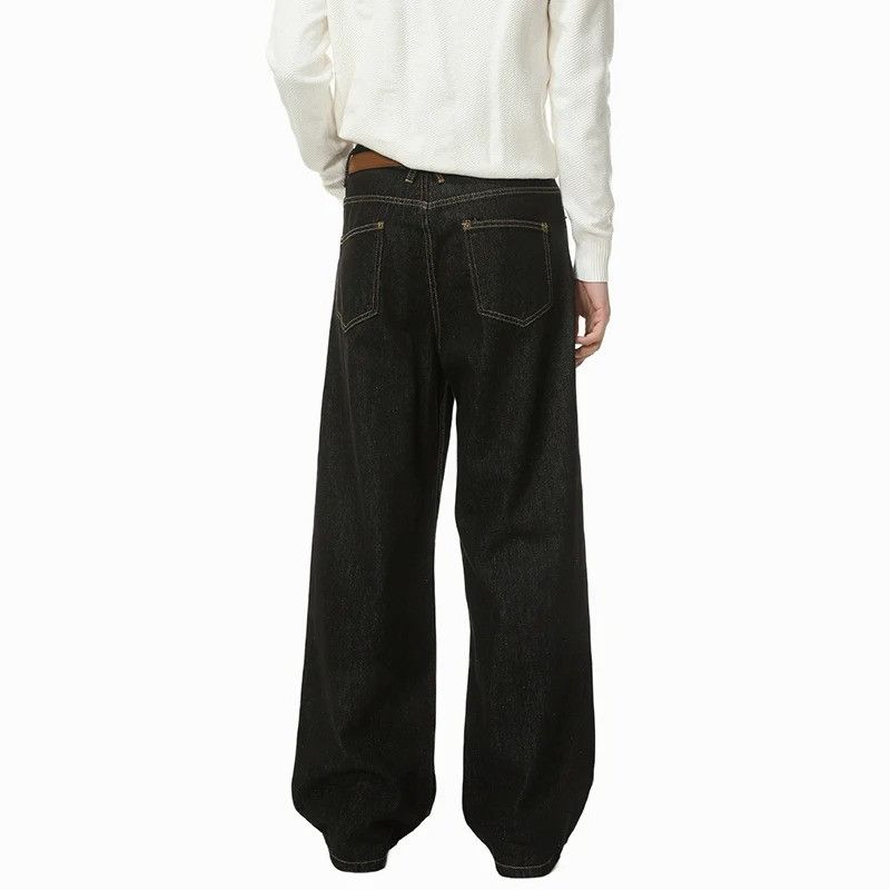 Japanese Brand Simple Men's Jeans Size US 33 - 5 Thumbnail