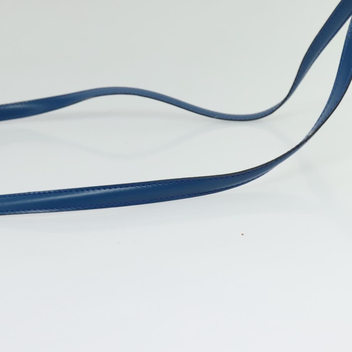 Louis Vuitton LOUIS VUITTON Epi Pochette Arche Shoulder Bag Blue M52575 Size ONE SIZE - 7 Thumbnail