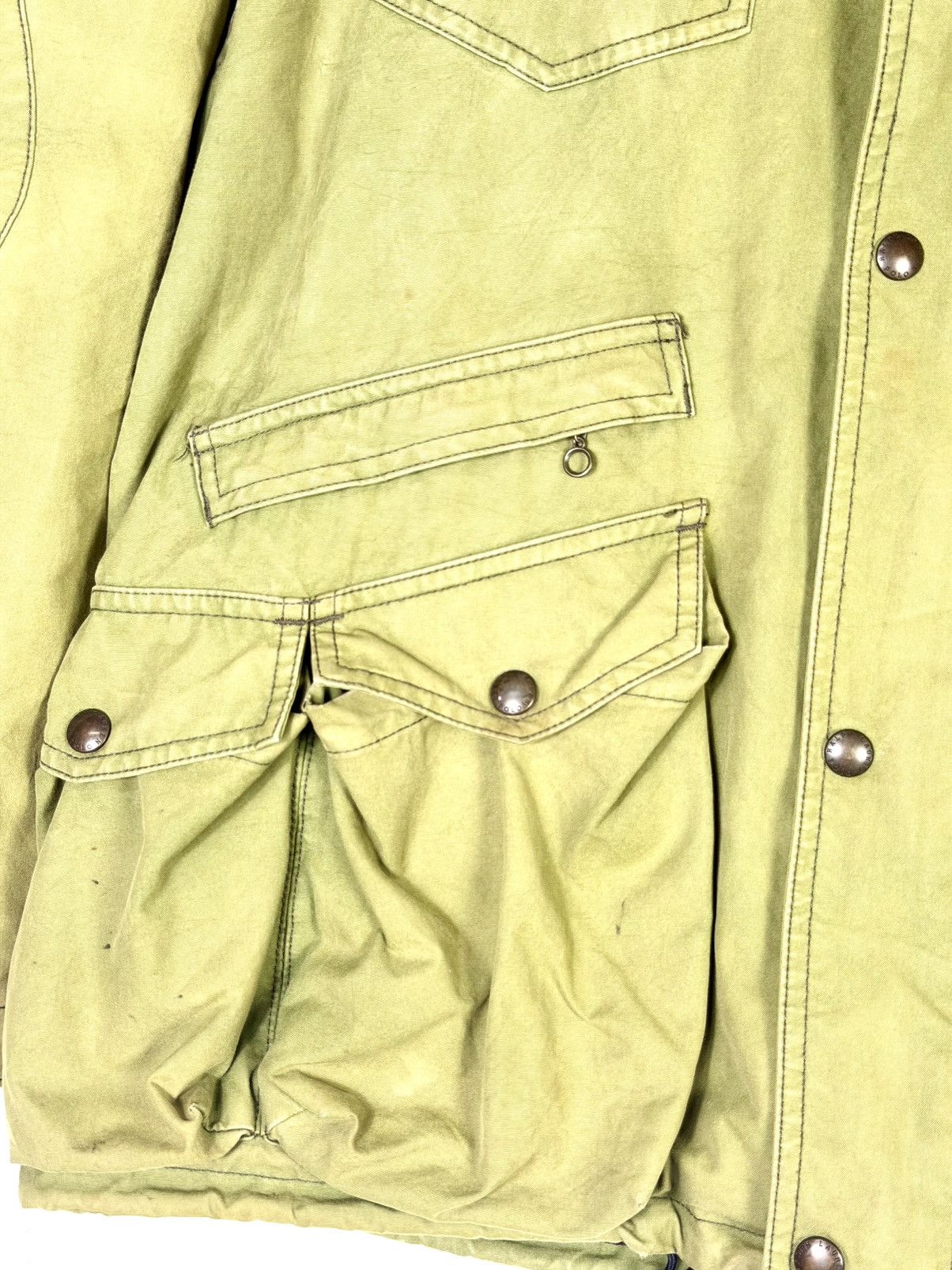Polo Ralph Lauren Vintage Polo Ralph Lauren Waxed Cotton Fishing Jacket Size US L / EU 52-54 / 3 - 11 Thumbnail