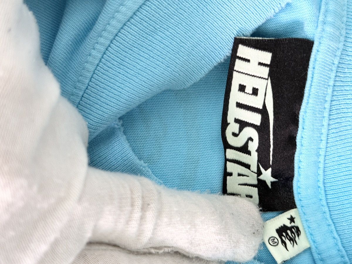 HELLSTAR STEAL! HELLSTAR Box Logo Blue Tee Size US M / EU 48-50 / 2 - 9 Thumbnail