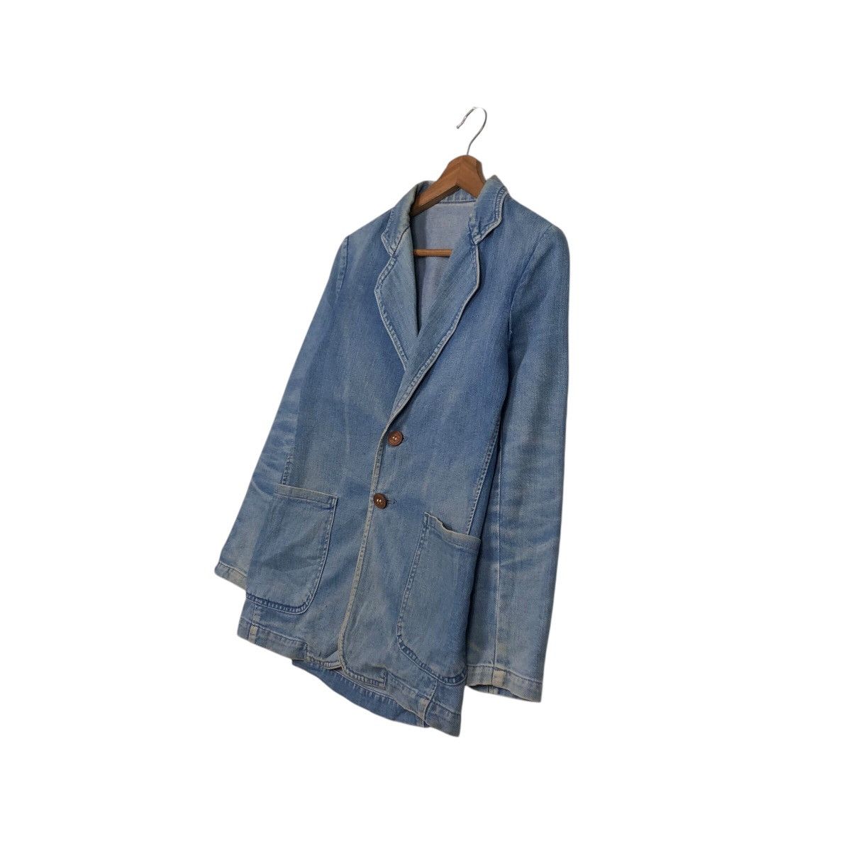 Japanese Brand 📌Vintage Chore Worker Denim Jacket Biker Bobsons Usa Size US S / EU 44-46 / 1 - 3 Thumbnail
