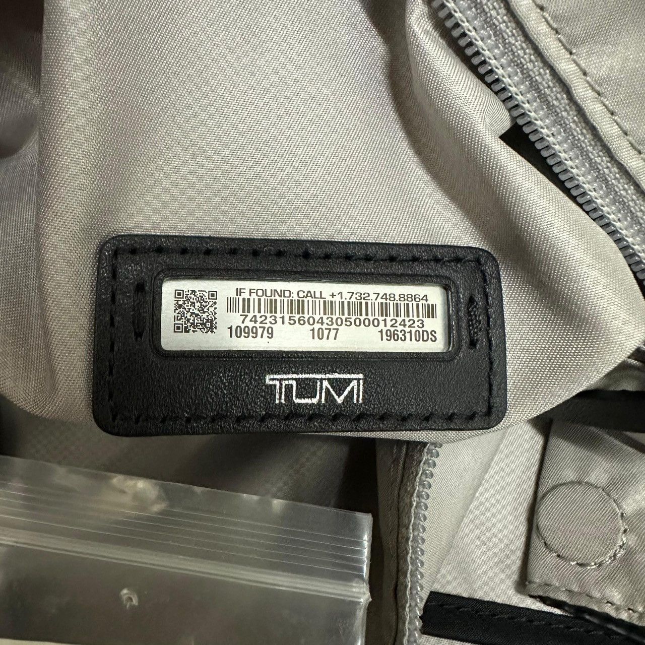 Tumi Authentic TUMI Mauren Tote Voyageur Black Nylon Size ONE SIZE - 11 Thumbnail