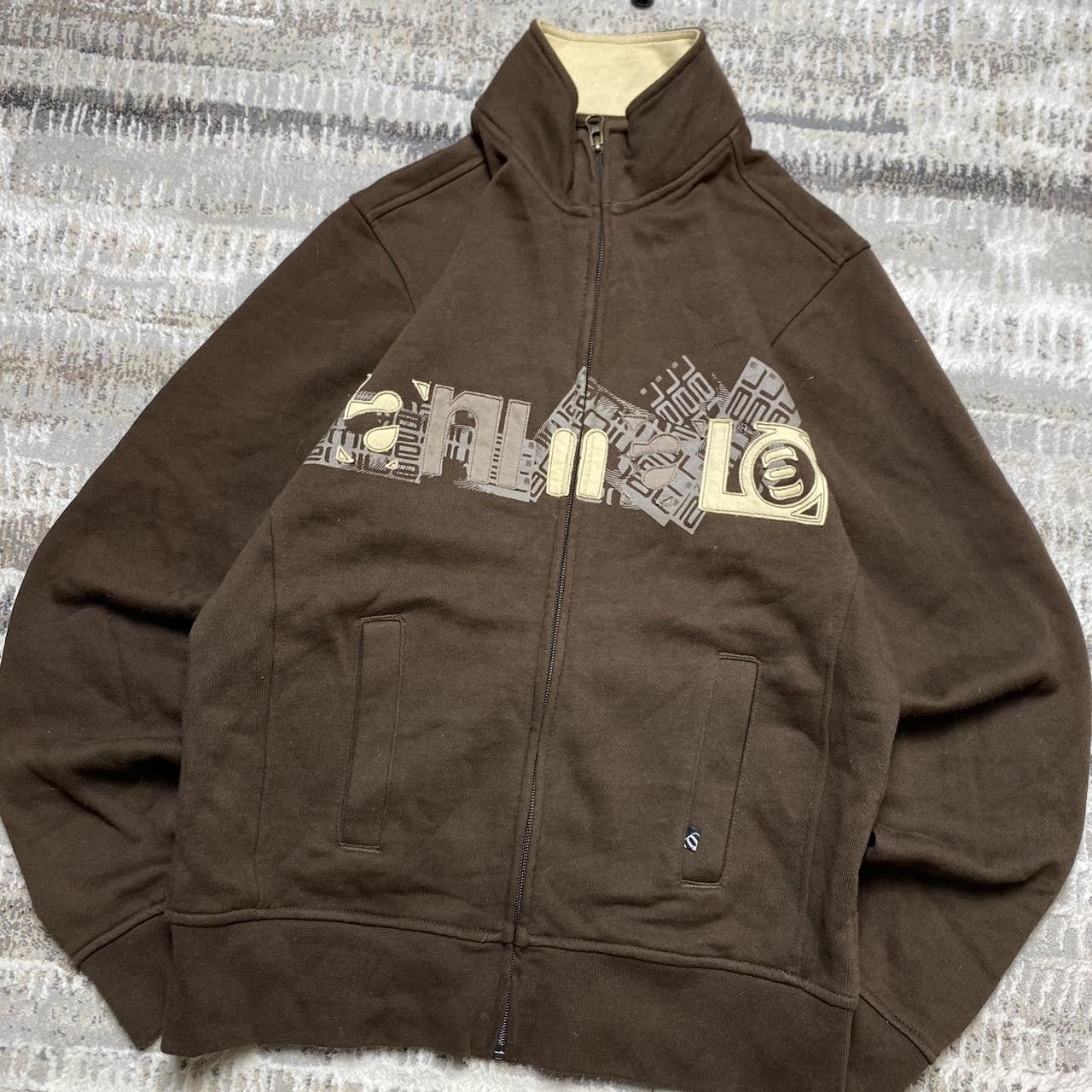 Japanese Brand 2000s Animal Zip Sweatshirt Brown S Size US S / EU 44-46 / 1 - 2 Thumbnail