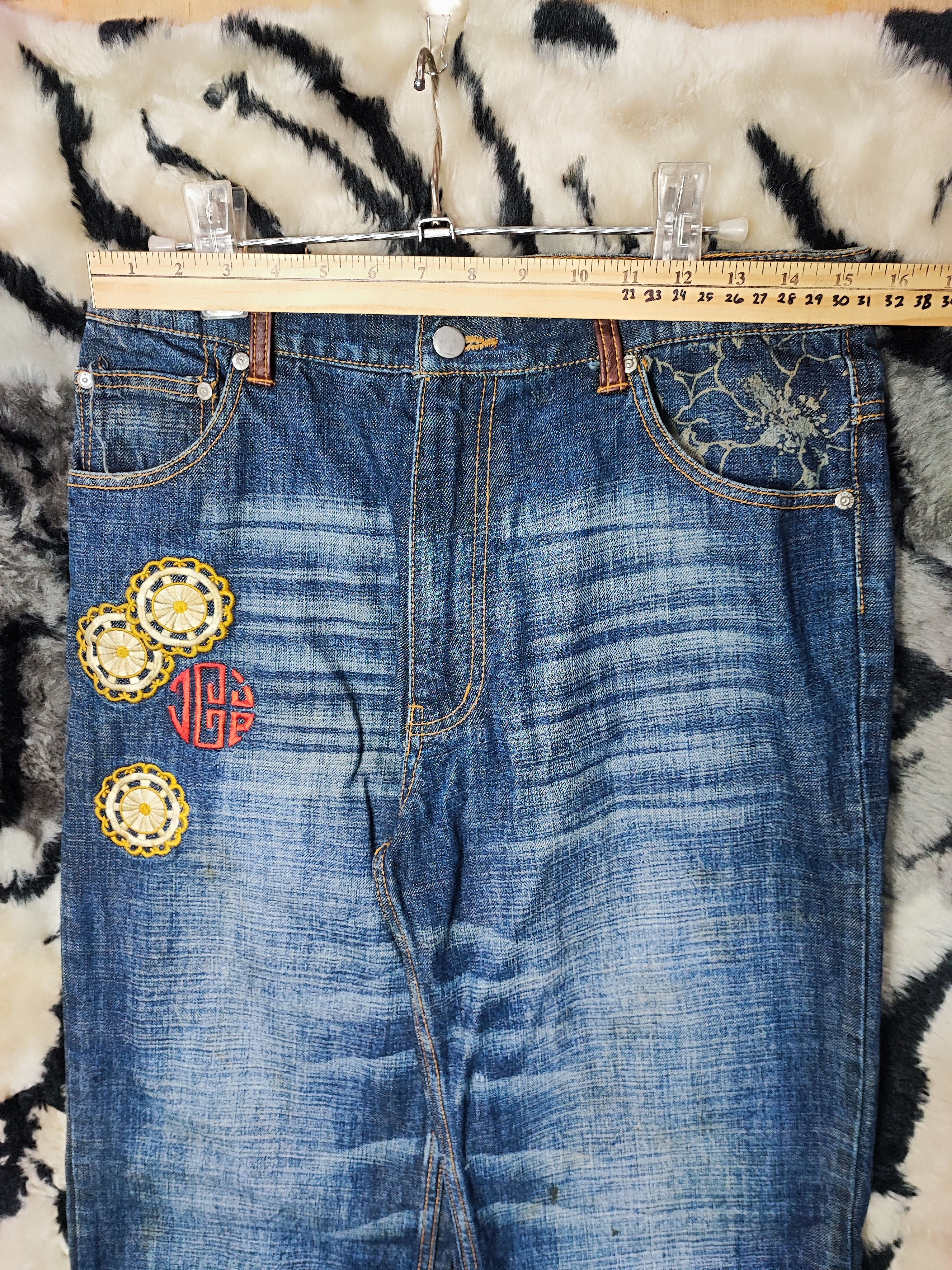 Karakuri Tamashii JUNE BERGSTRAND DENIM SUKAJAN INSPIRED KARAKURI TAMASHI Size US 31 - 3 Thumbnail