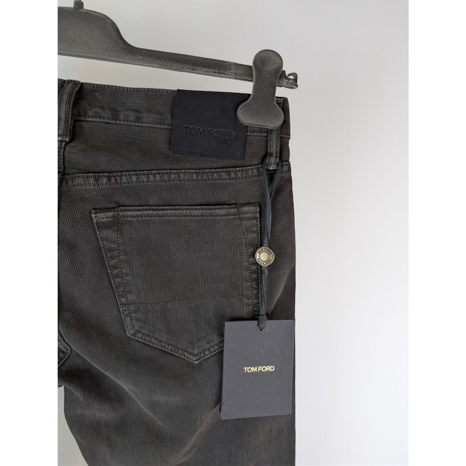 Tom Ford o1rshd1 Denim Slim Jeans in Nero Size US 40 / EU 56 - 15 Thumbnail