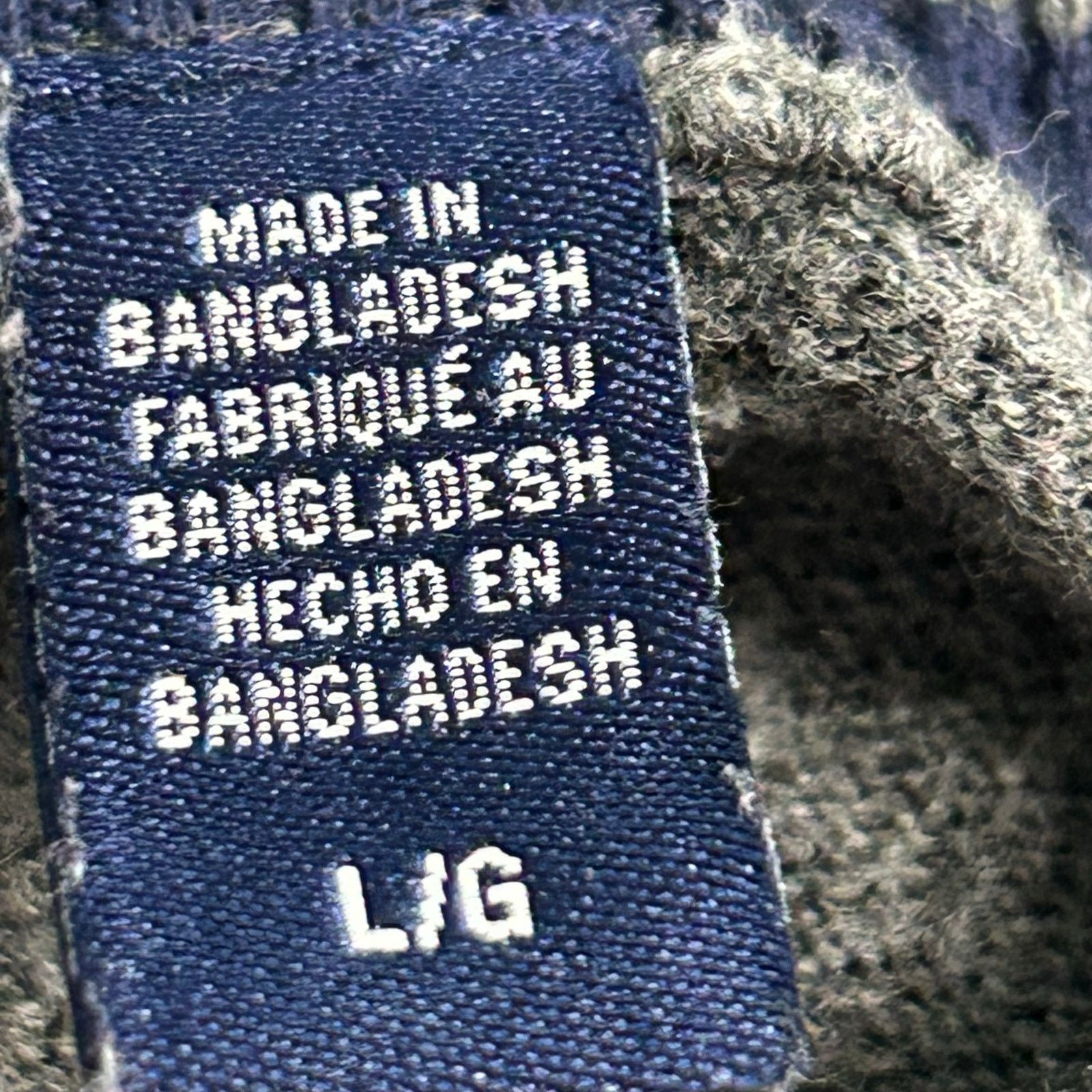 Izod IZOD Gray Blue Stripe Pullover Sweater Large Size US L / EU 52-54 / 3 - 9 Thumbnail