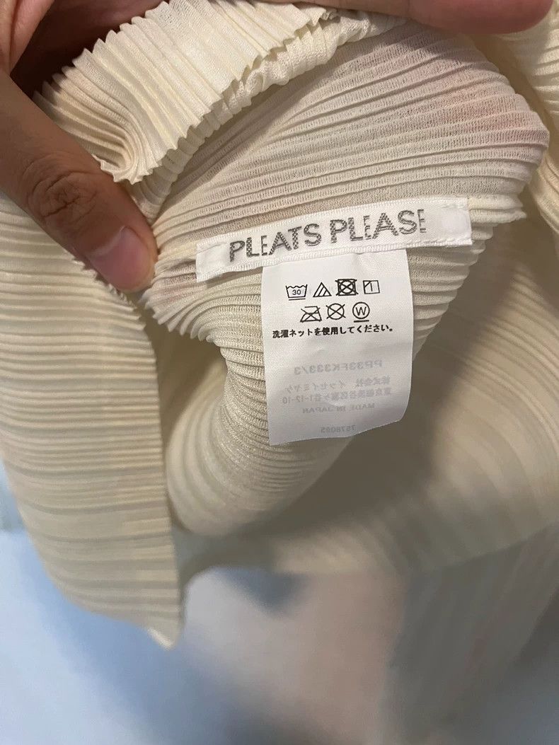 Issey Miyake issey miyake White long-sleeved top Size M / US 6-8 / IT 42-44 - 1 Thumbnail
