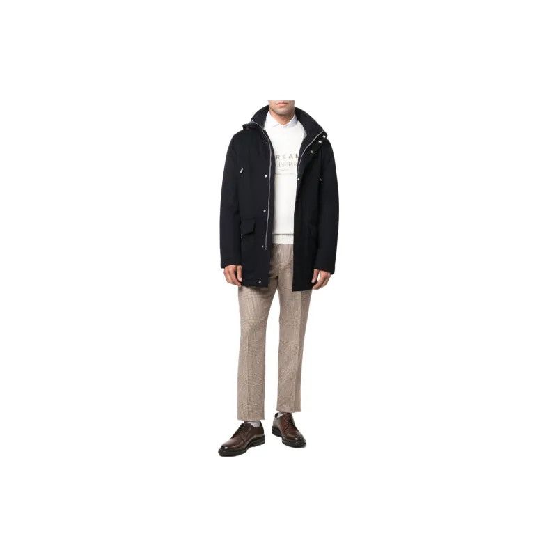 Brunello Cucinelli Coats in Navy Blue Size US L / EU 52-54 / 3 - 4 Thumbnail