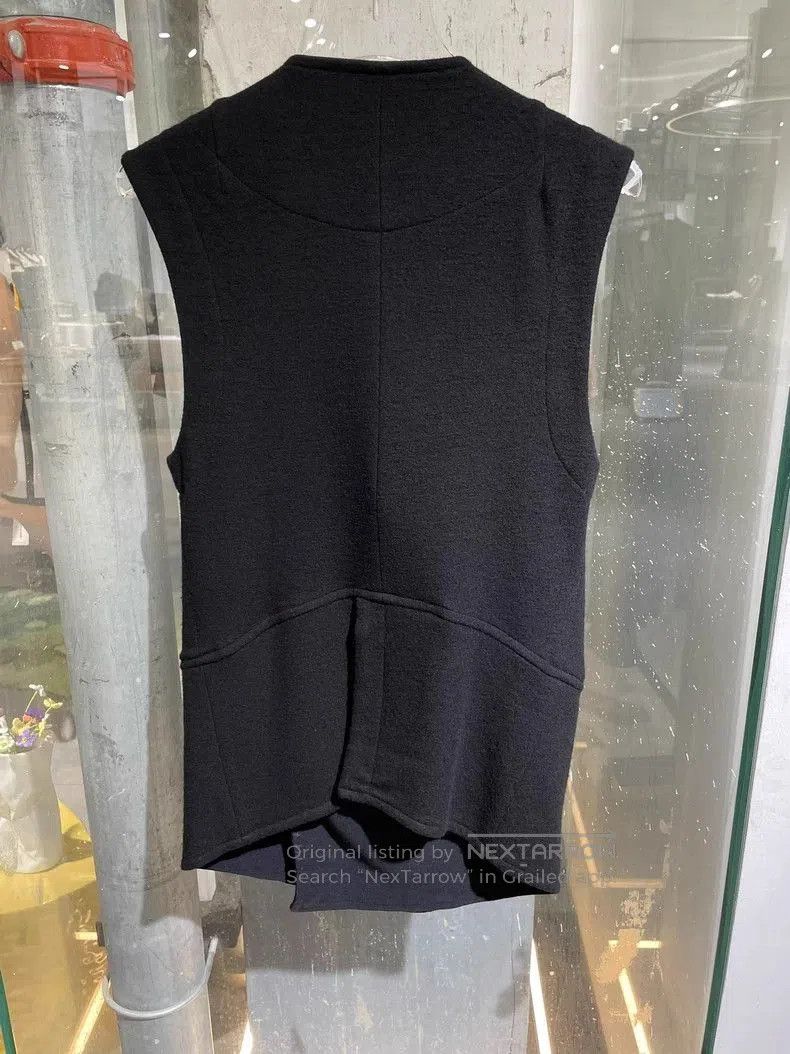 Ann Demeulemeester Ann Demeulemeester Wool Silk Spliced Vest. Size US S / EU 44-46 / 1 - 3 Thumbnail