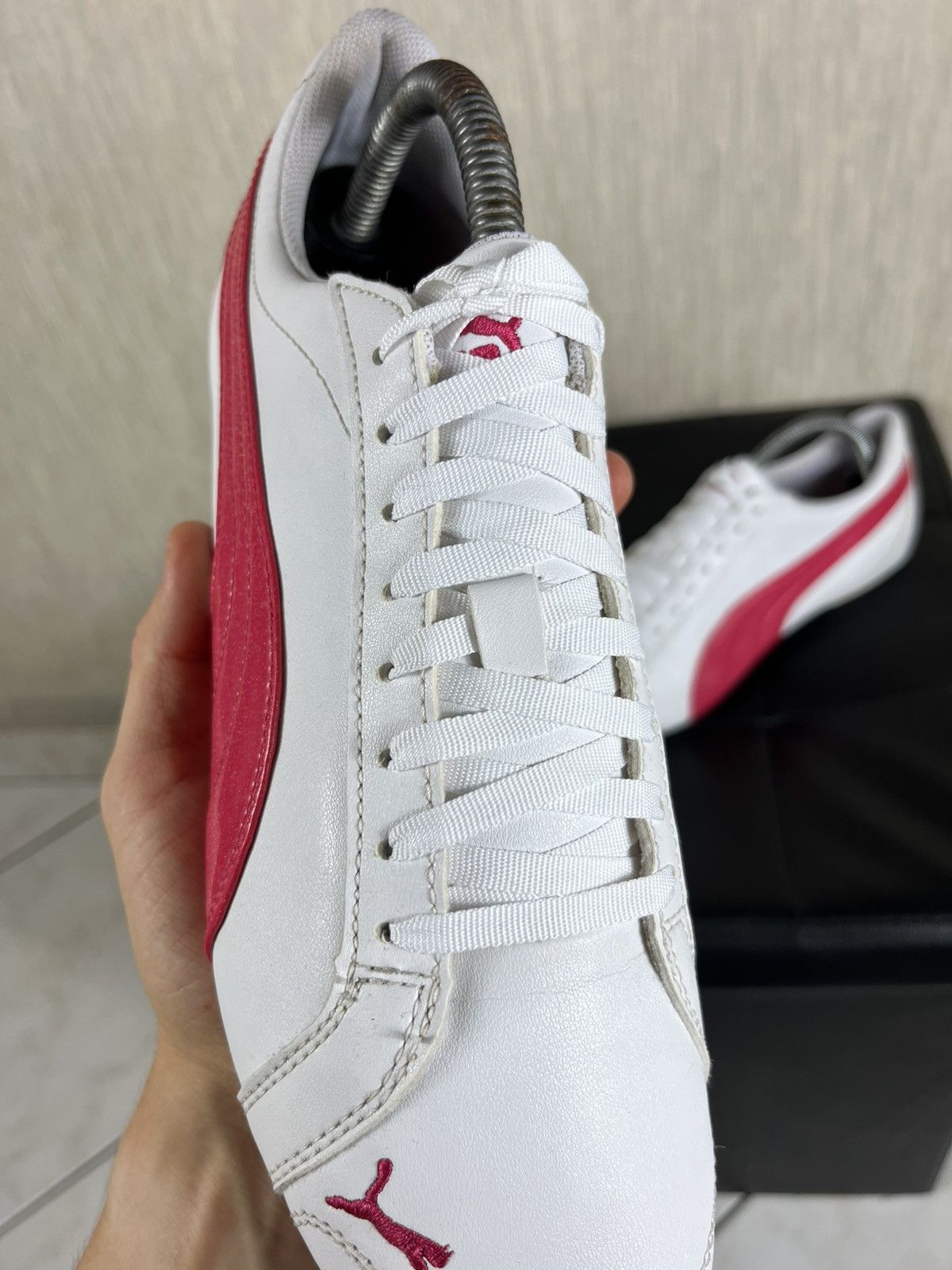 Puma Vintage Puma speed cat y2k sneakers shiny brocade pink shoes Size US 9.5 / IT 39.5 - 10 Thumbnail