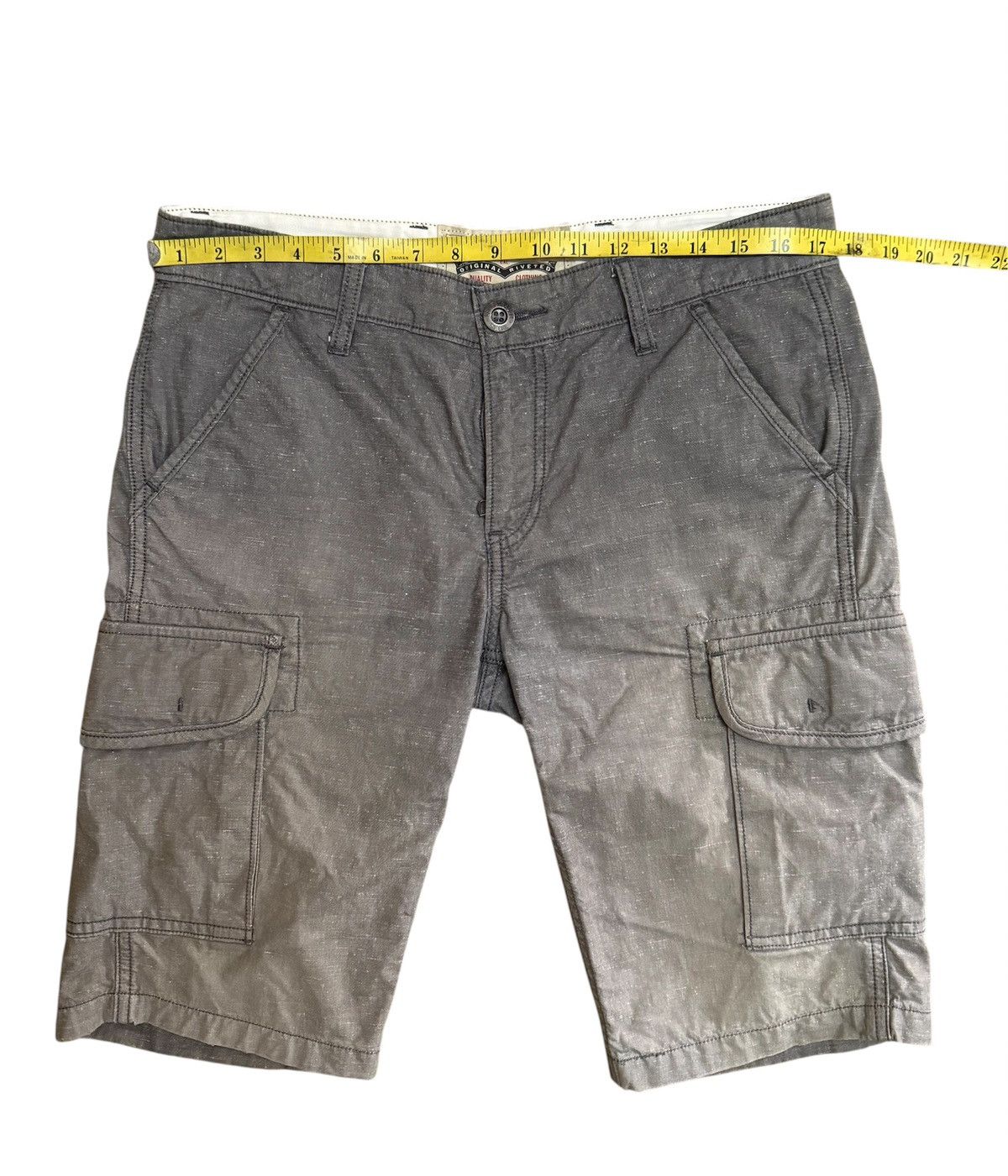 Levi's Levi's Cargo Pants Shorts Grey Size US 33 - 5 Thumbnail