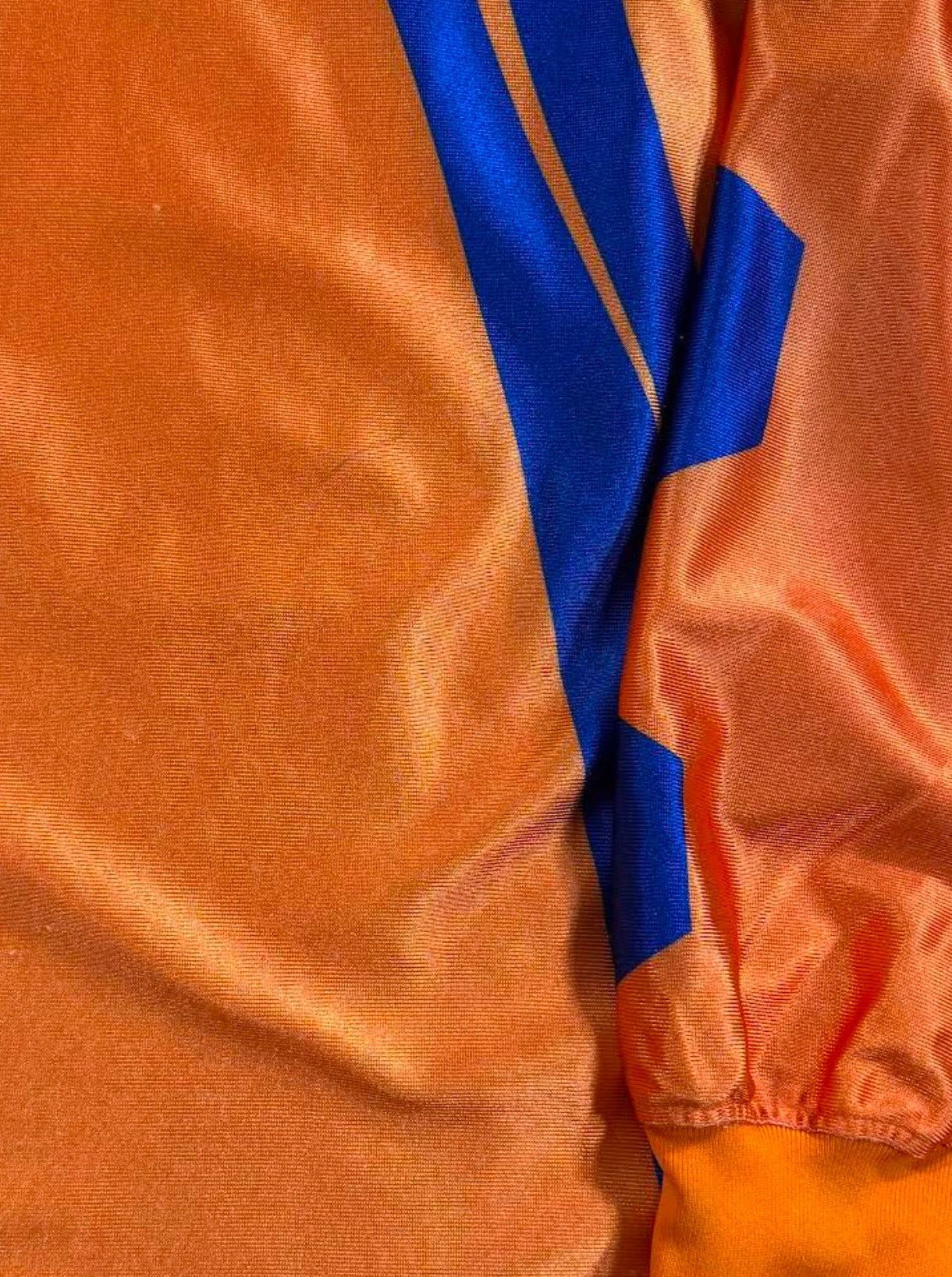 Adidas Vintage Adidas Orange / Blue Goaltender Jersey (Size L) Size US L / EU 52-54 / 3 - 4 Thumbnail