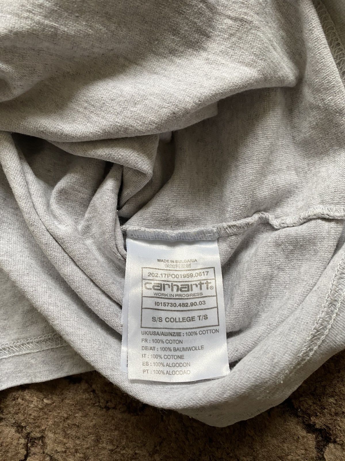 Carhartt × Carhartt Wip 🛹Basic Carhartt big logo t-shirt Size US M / EU 48-50 / 2 - 5 Thumbnail