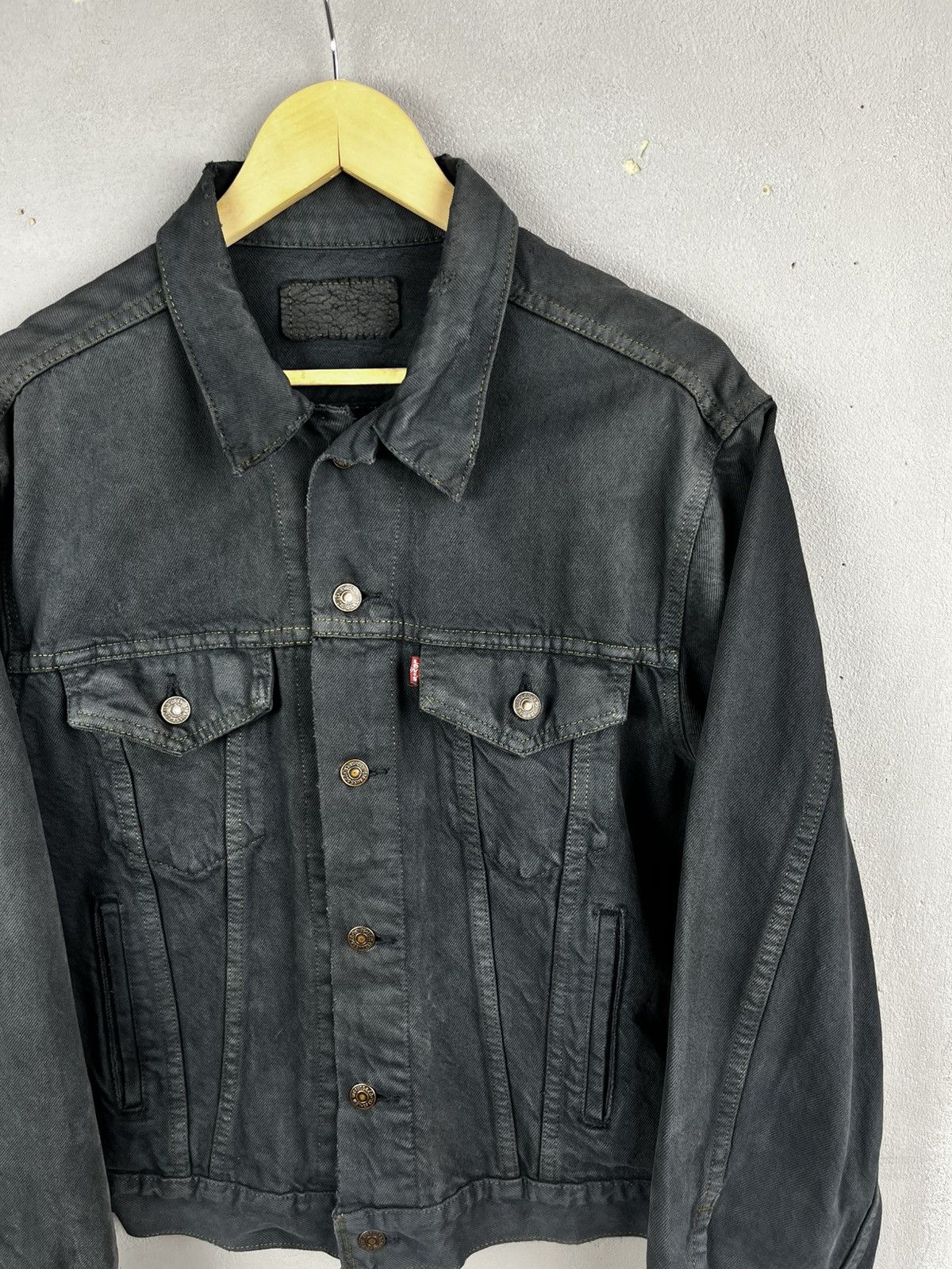 Levi's Levis distressed thrashed jacket vintage usa Size US M / EU 48-50 / 2 - 5 Thumbnail