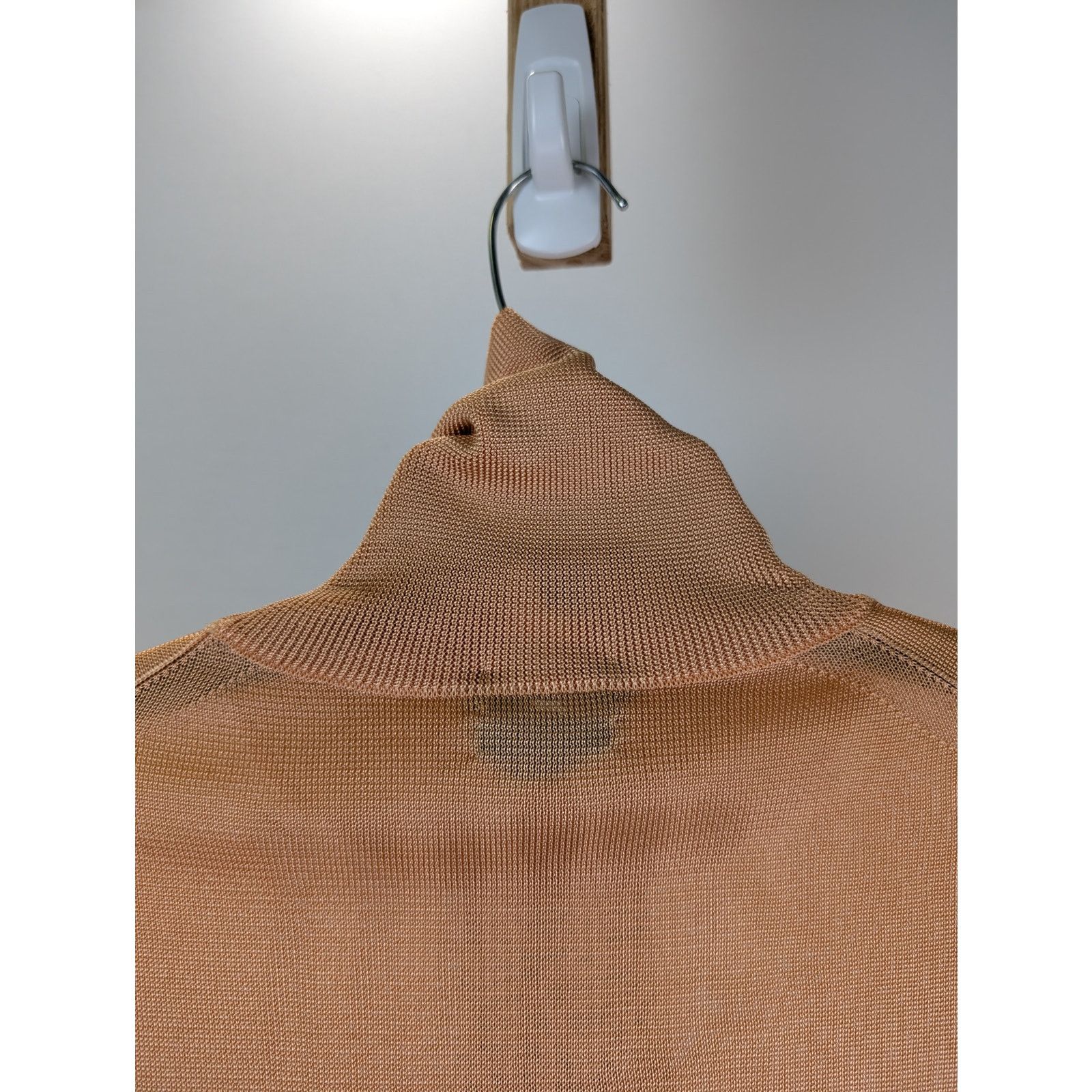 Tom Ford o1rshd1 Hi-Neck Knitwear Crewneck Sweatshirt in Beige Size US M / EU 48-50 / 2 - 11 Thumbnail