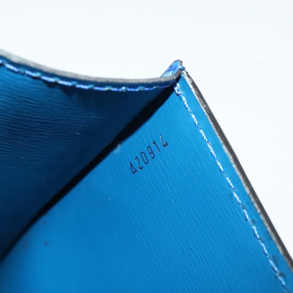 Louis Vuitton LOUIS VUITTON Epi Pochette Arche Shoulder Bag Blue M52575 Size ONE SIZE - 12 Thumbnail
