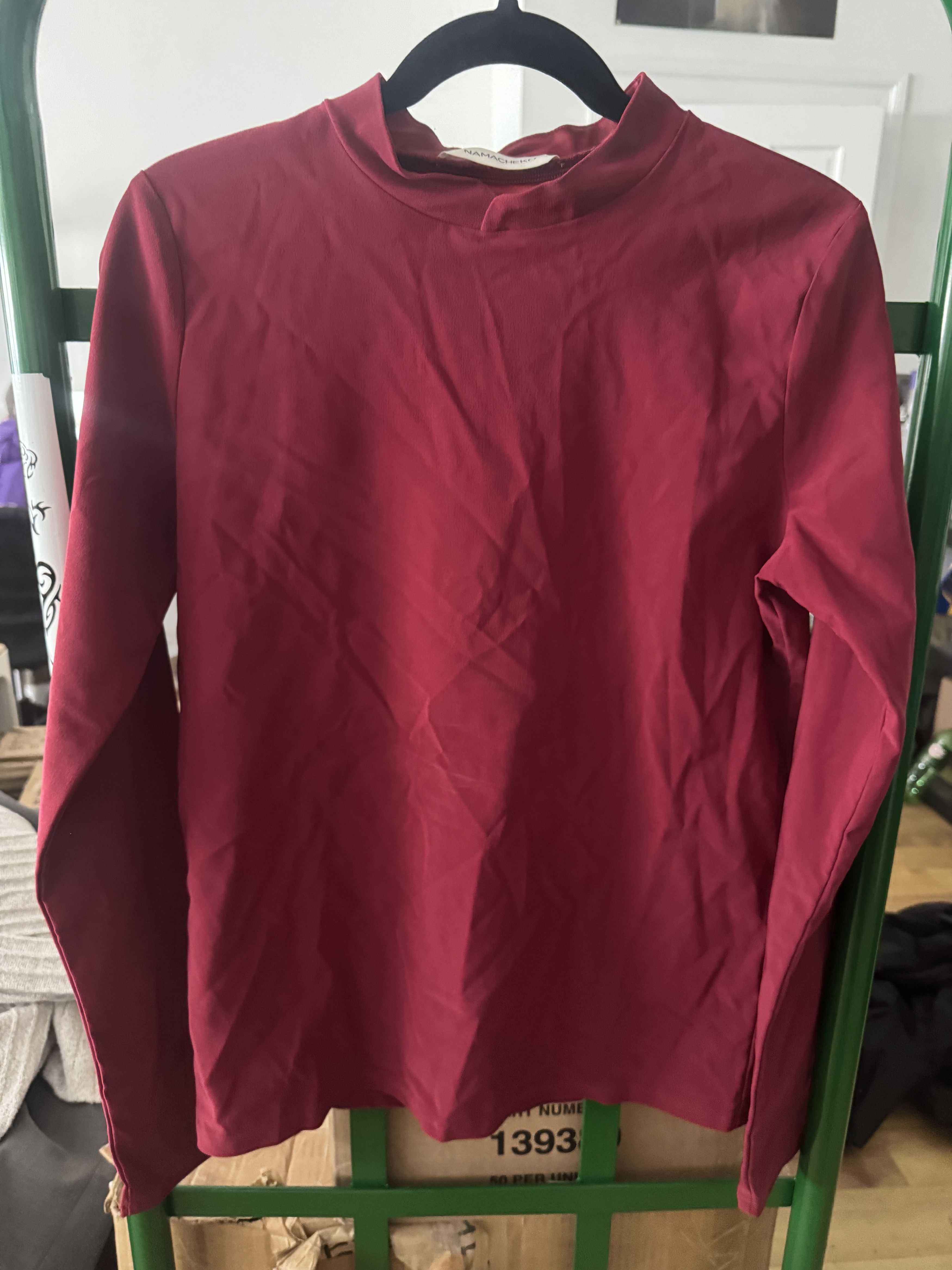 Namacheko Red Long Sleeve Jersey Size US L / EU 52-54 / 3 - 1 Thumbnail