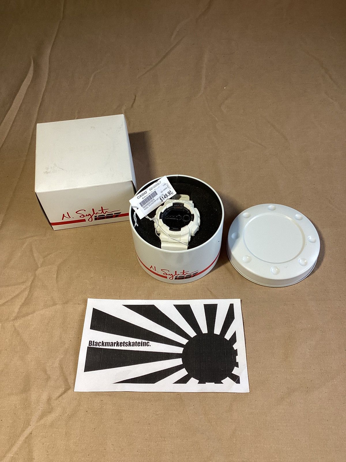 G Shock Casio G-Shock x Nigel Sylvester GD-100NS-7 3263 White BMX Size ONE SIZE - 6 Thumbnail