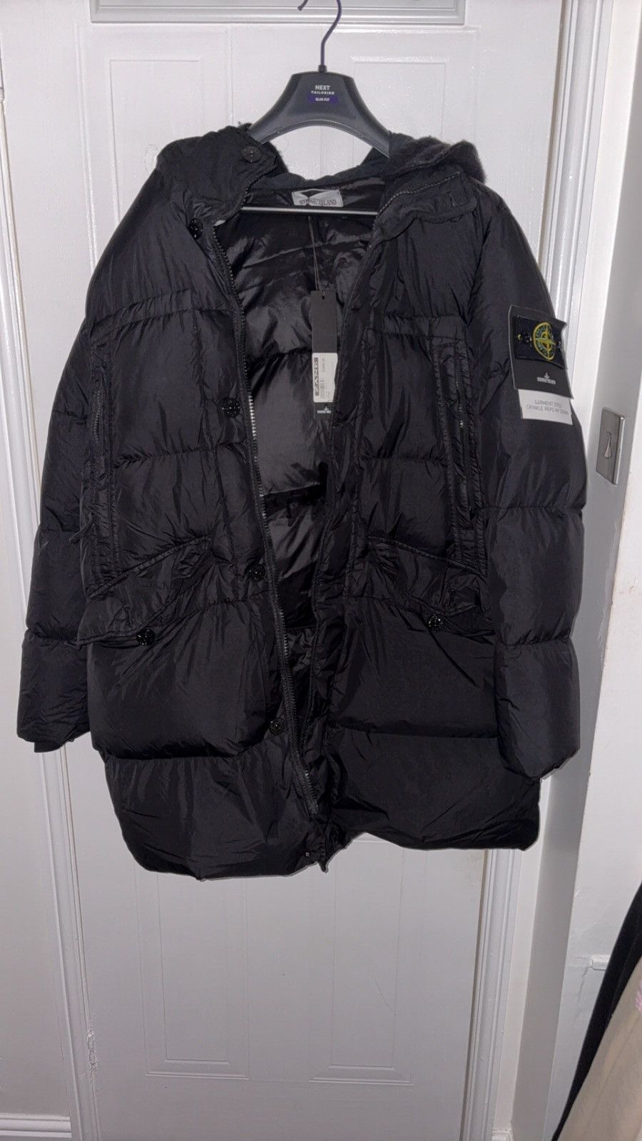 Stone Island Stone Island Garment Dyed Crinkle Reps NY Down Jacket Size US L / EU 52-54 / 3 - 1 Thumbnail